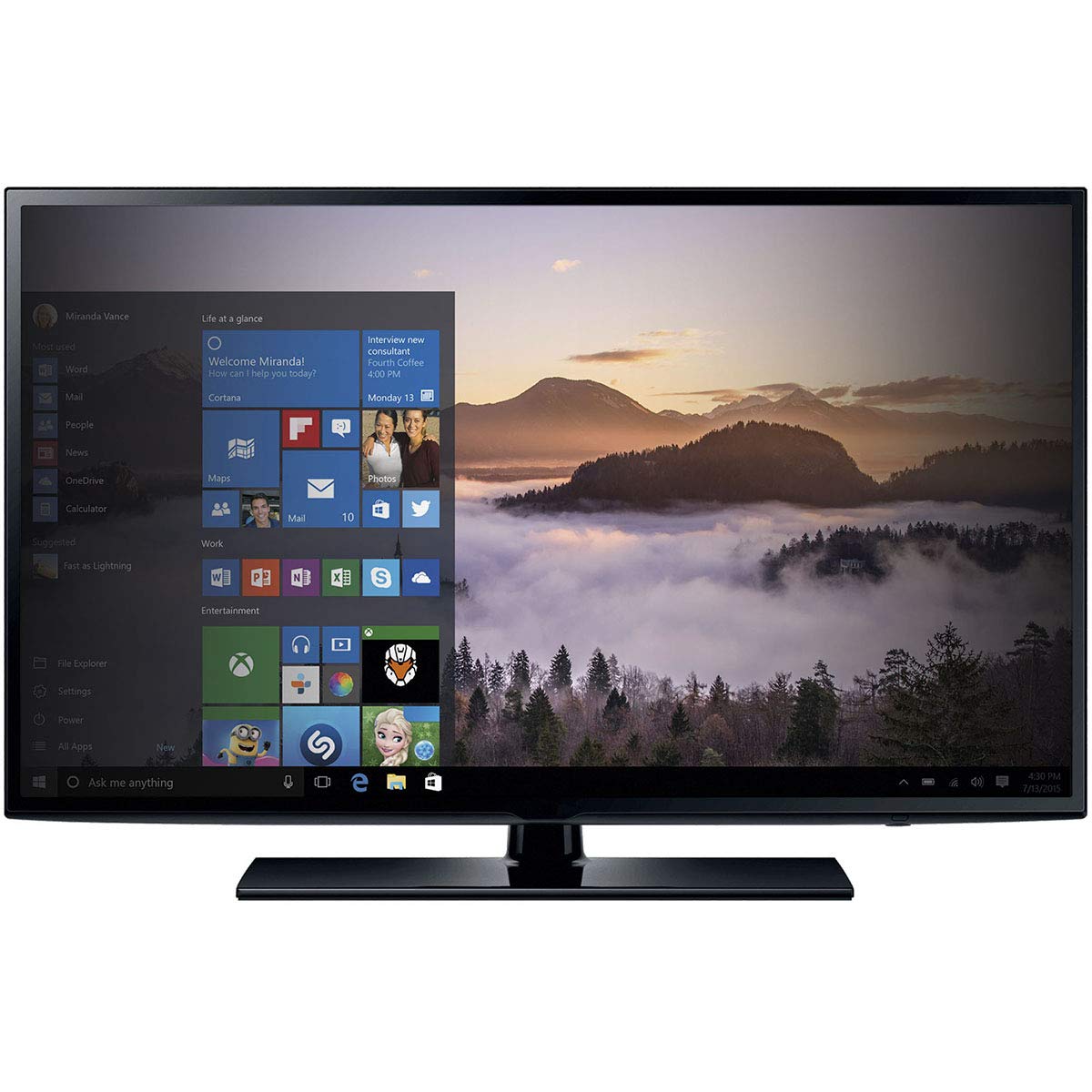 Screen protector Privacy 24" W 16:9