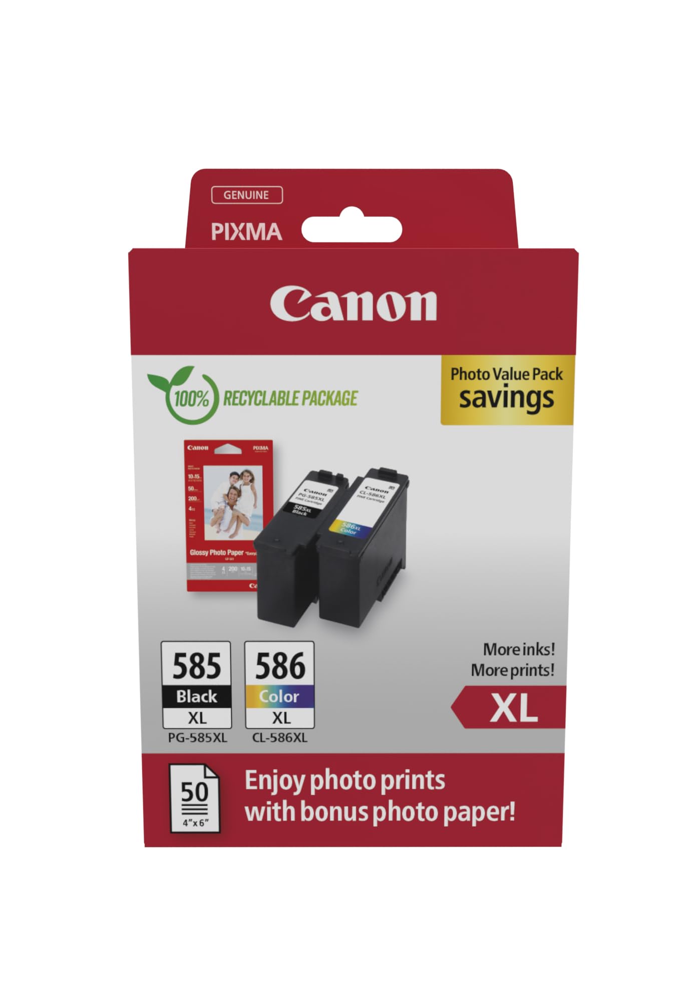 CANON PG-585XL/CL-586XL Photo Value