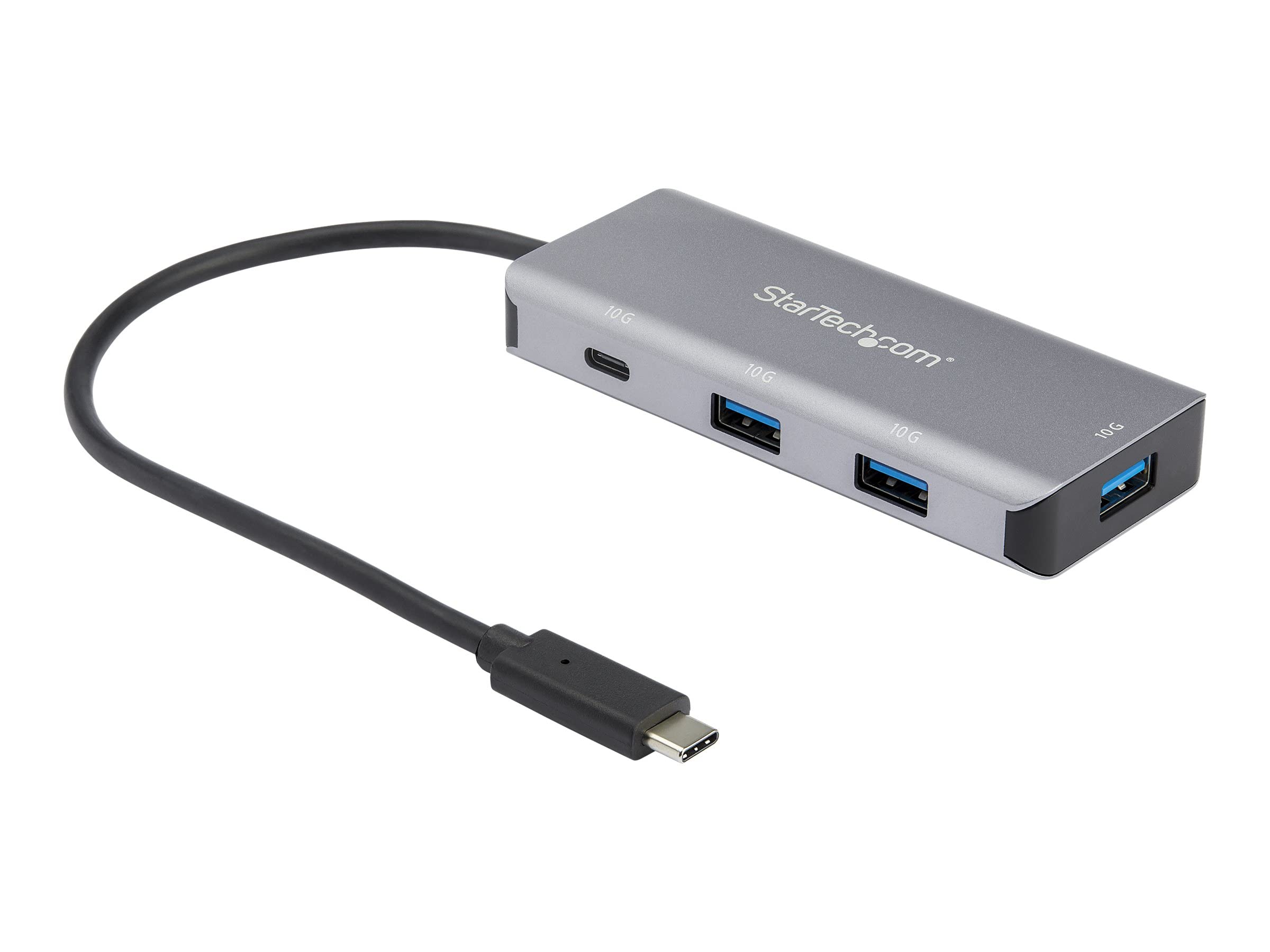 Hub USB-C a 4 porte con LAN - 3xA e 1xC
