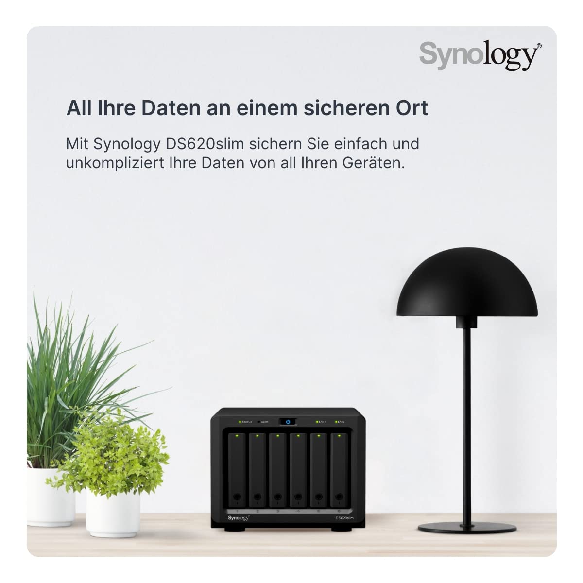 6Bay SlimDesktop NAS Dual Core 2GB Ram