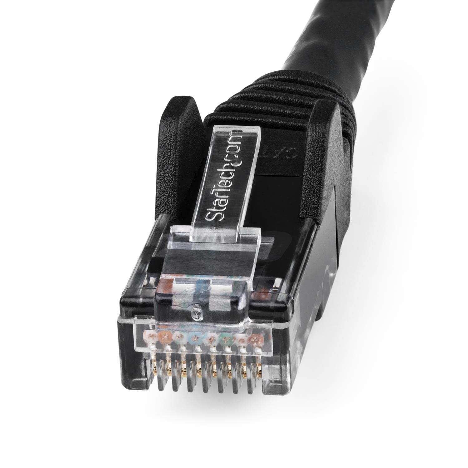 15m Black Snagless Cat6 UTP Patch Cable