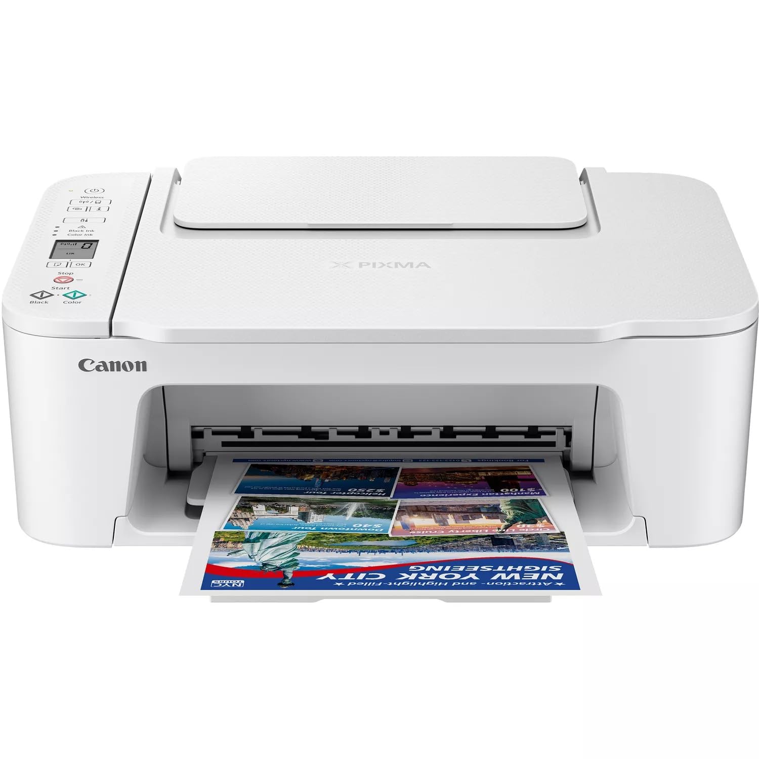 CANON PIXMA TS3751i MFP colour inkjet Legal 216x356mm A4 7.7ipm Print 60sheets Wi-Fi USB White