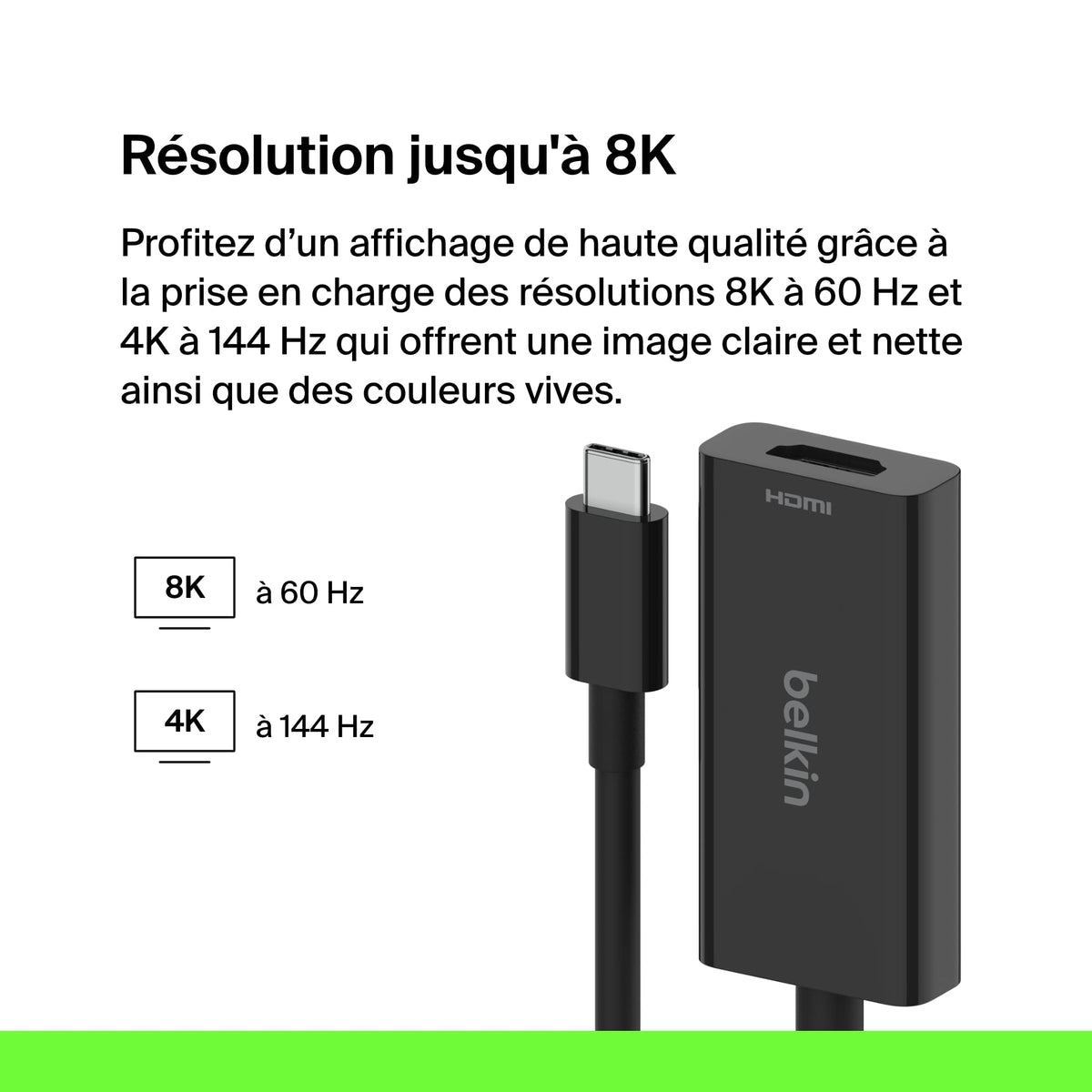 BELKIN USB-C to HDMI 2.1 Adapter