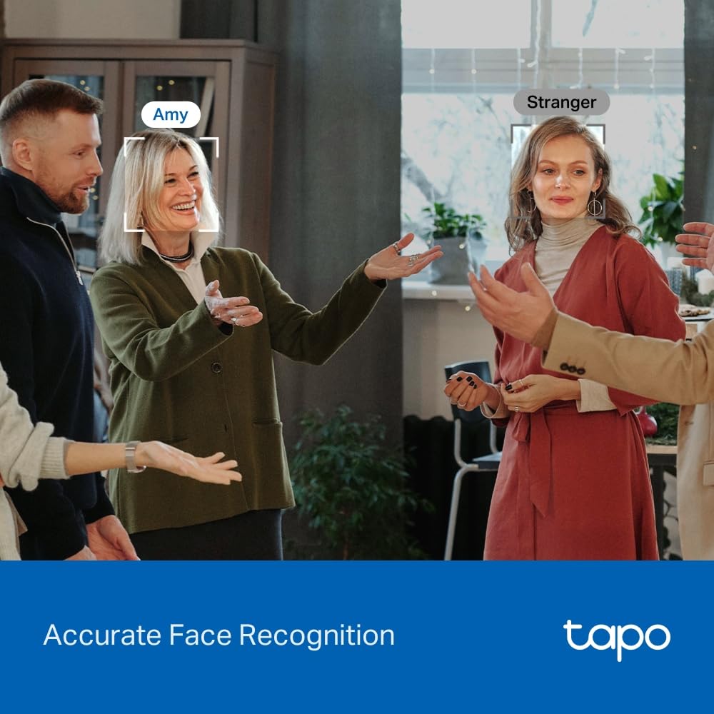 TP-LINK Security Camera High-quality video recording Capture every detail with exceptional clarity in 4K 8MP resolution