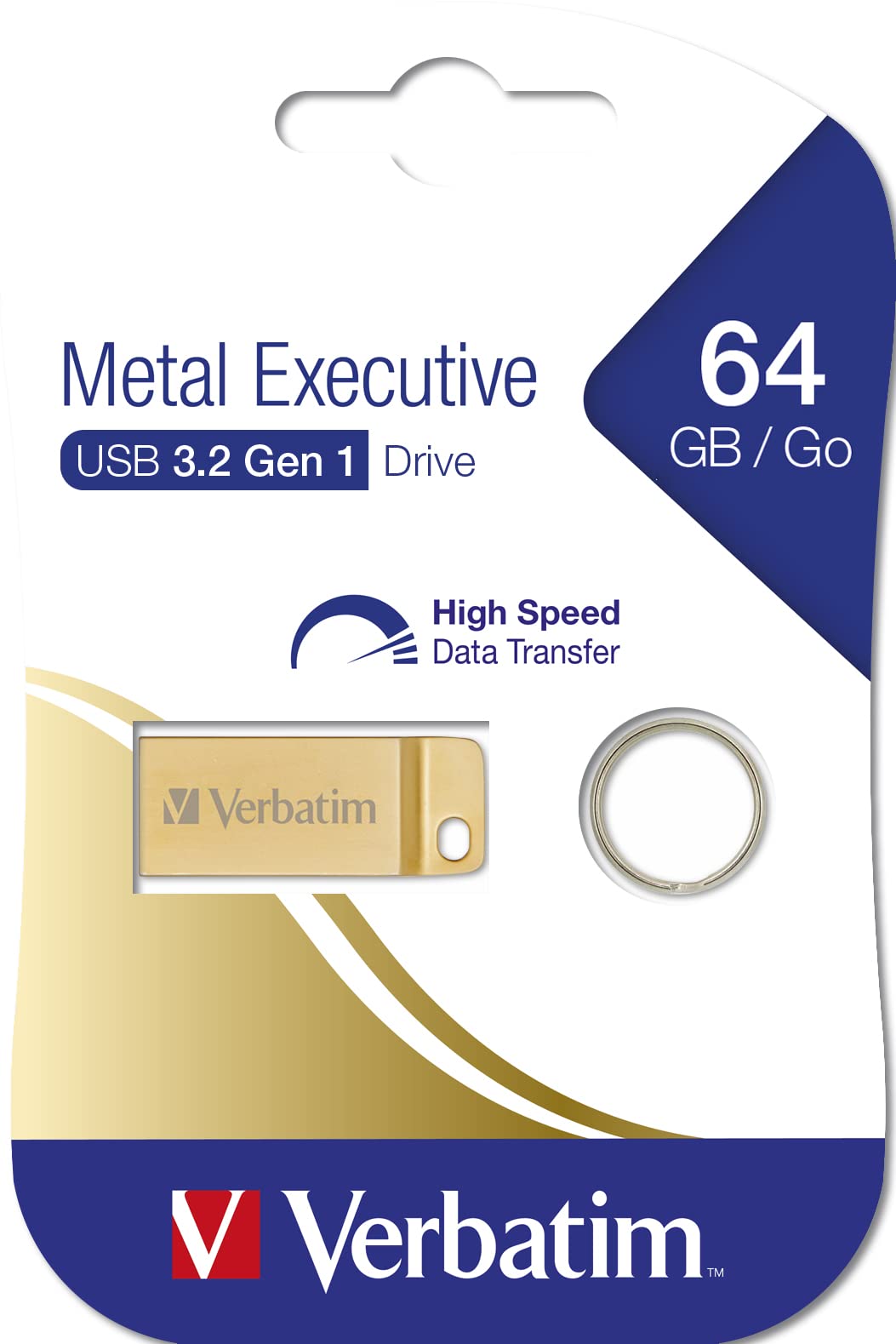 Metal Executive USB 3.0 Drive Gold 64GB