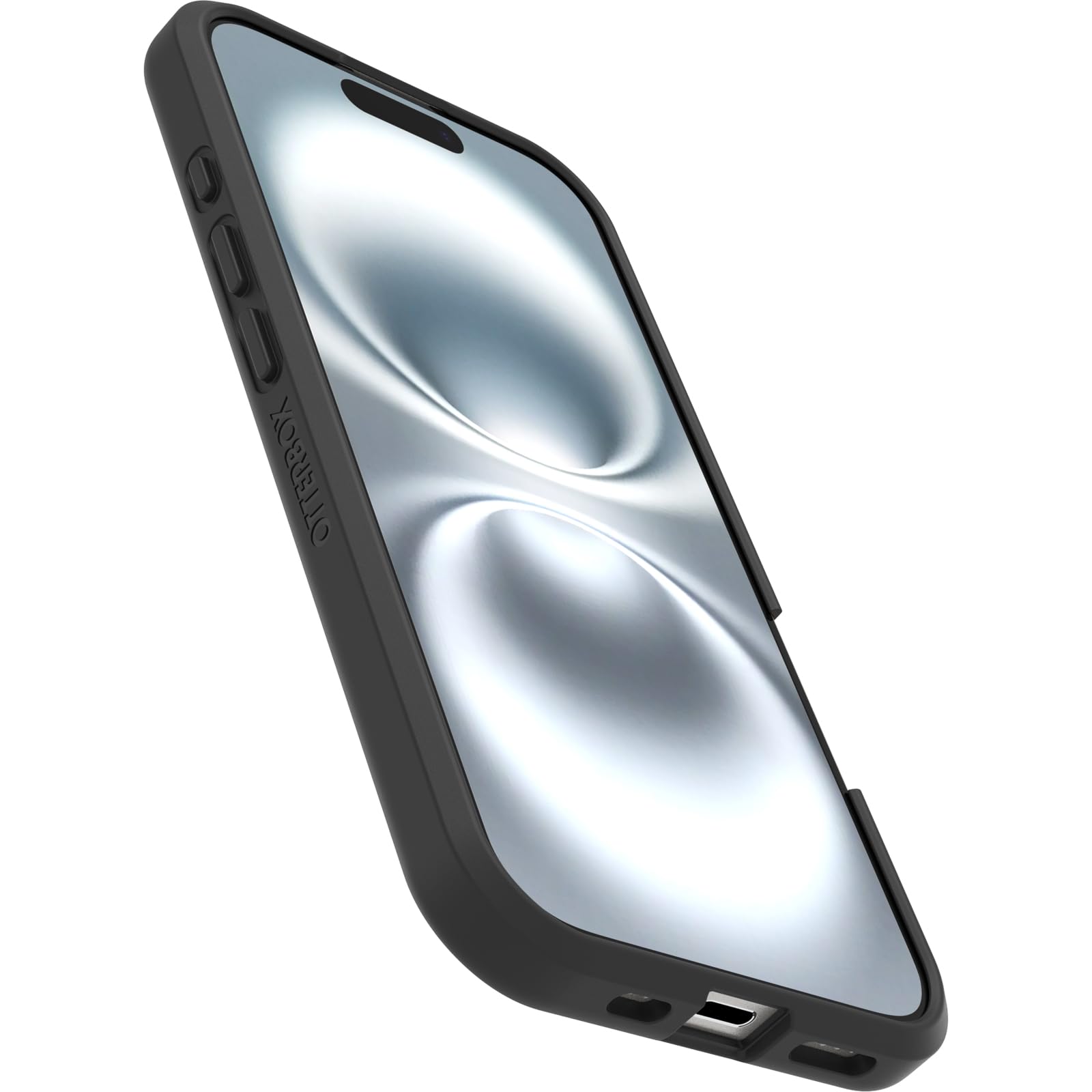 React MagSafe iPhone 16 CLR/BLK POLYBAG
