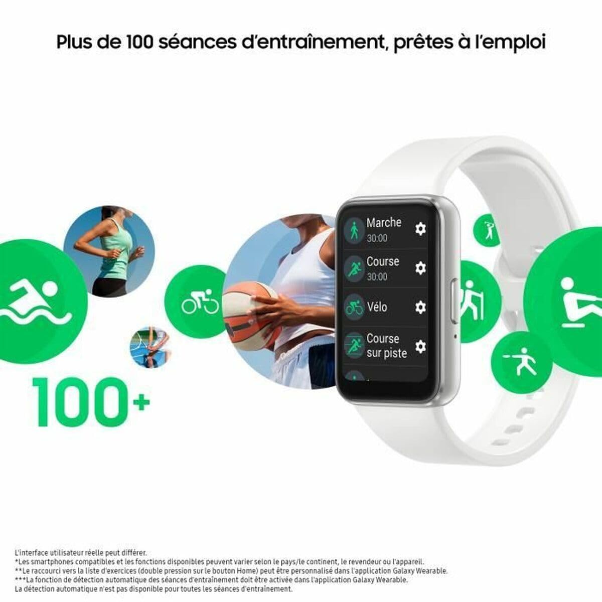Galaxy Fit3 Argent