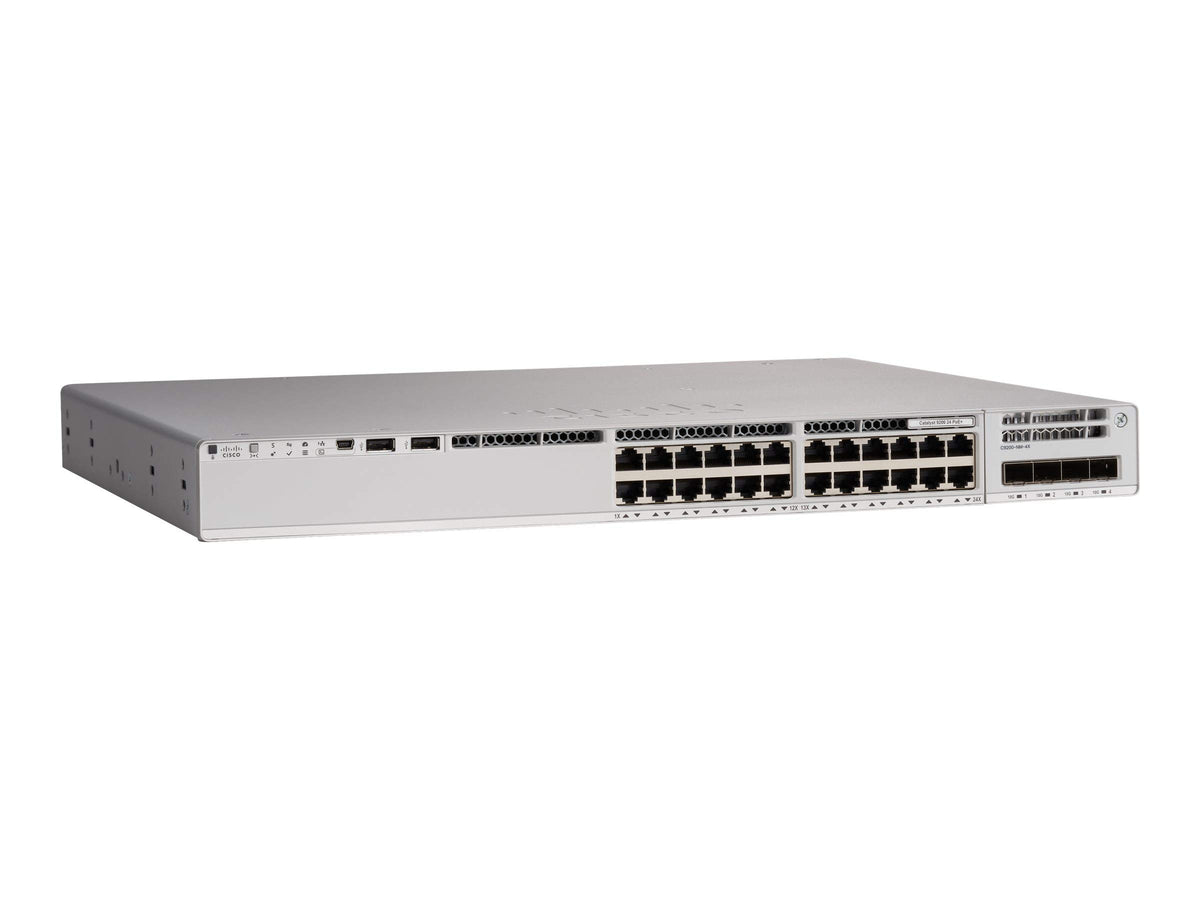 CISCO Catalyst 9200L 24-port PoE+ 4x1G uplink Switch Network Essentials