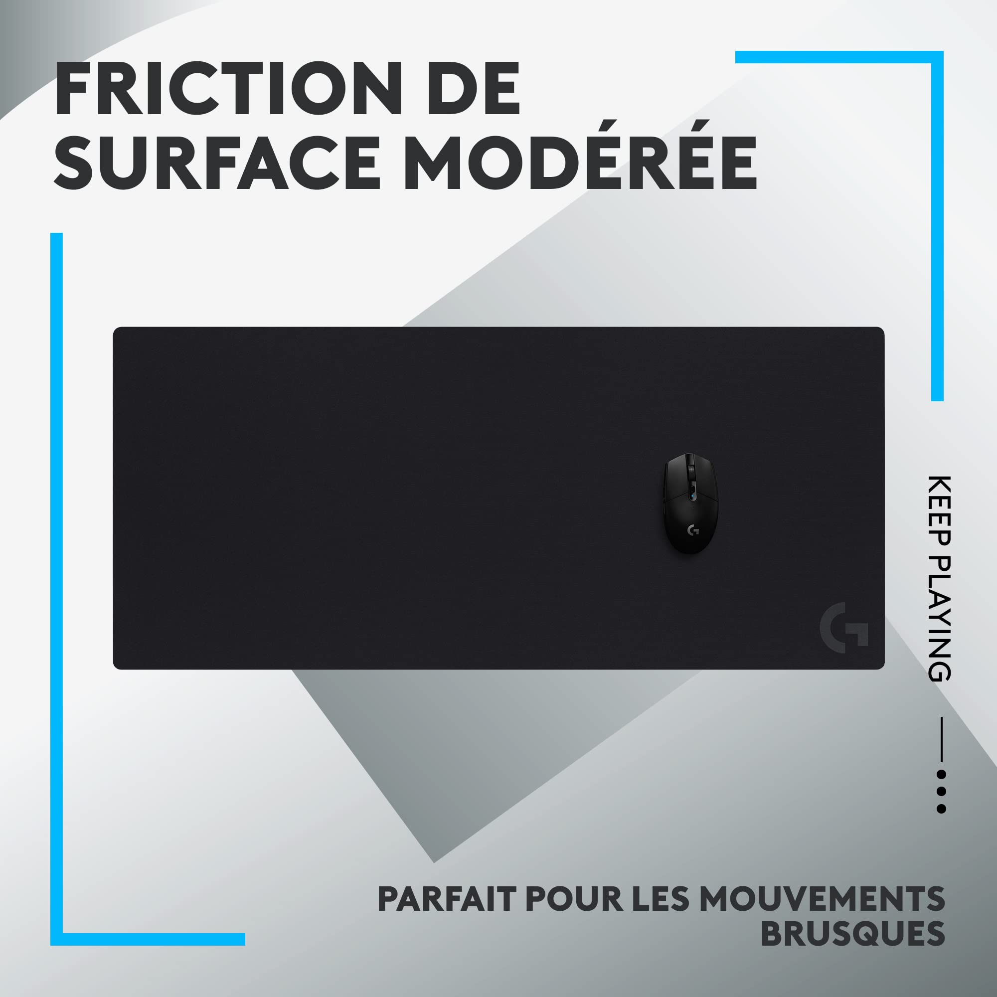 LOGITECH G G840 Mouse pad black