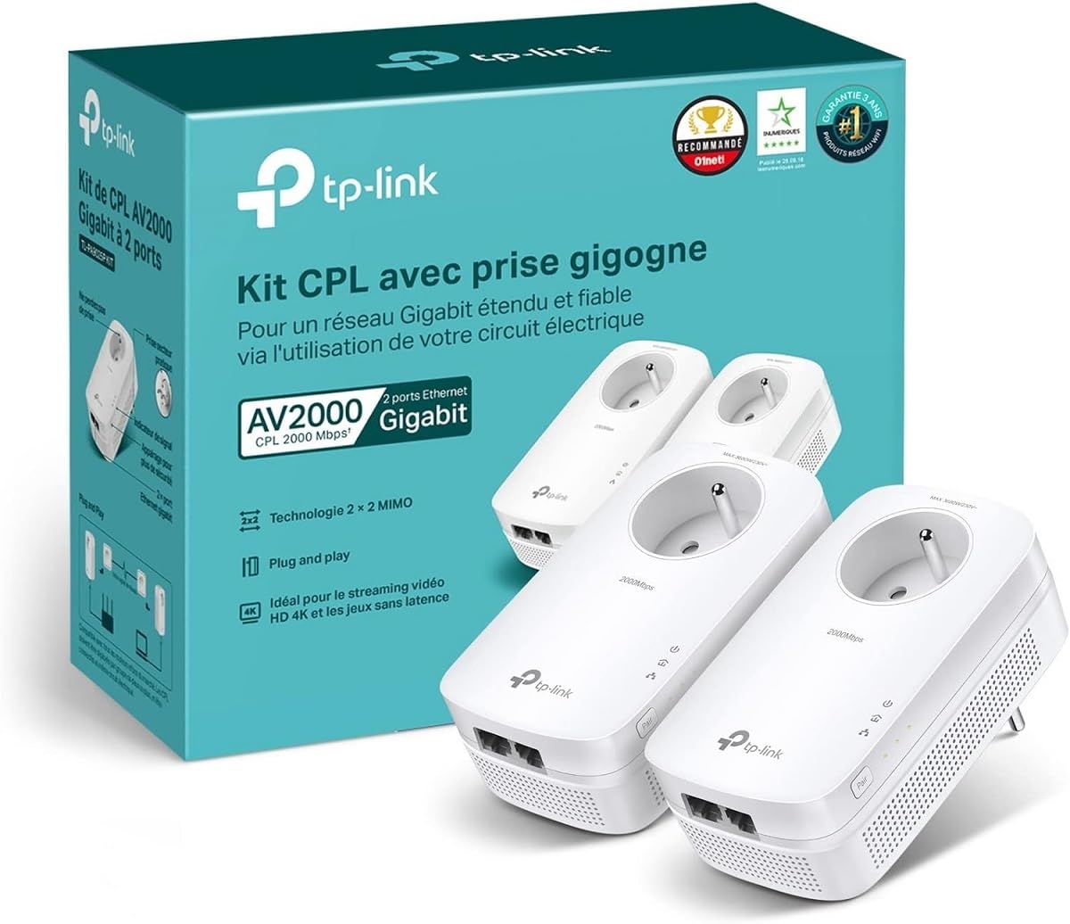 AV2000 2-Port Giga.Passth.Powerl.kit