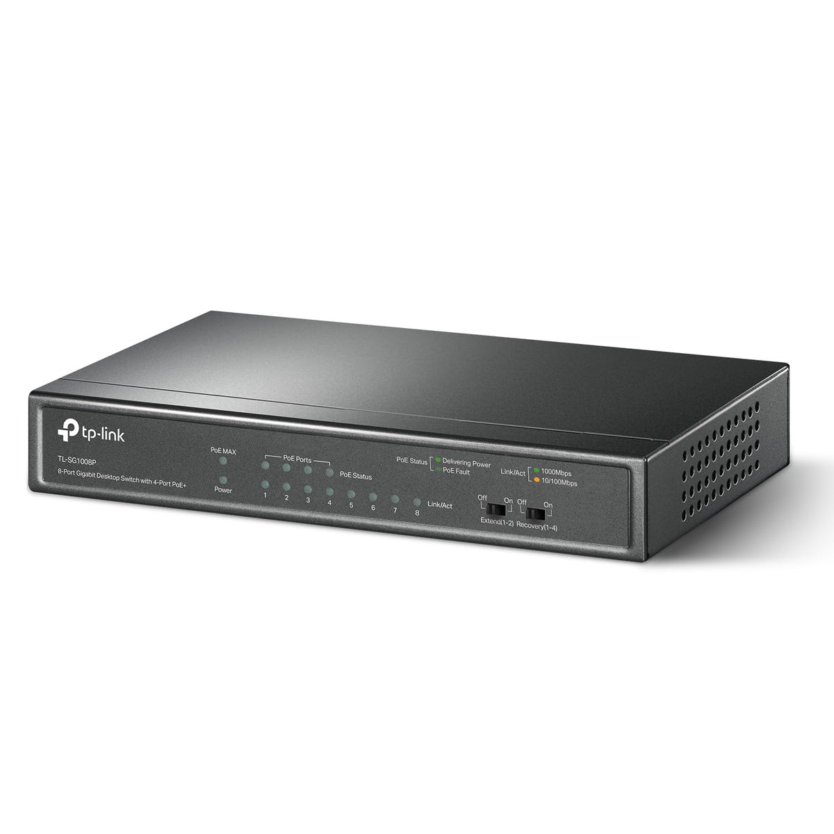 8-Port Gigabit PoE Switch