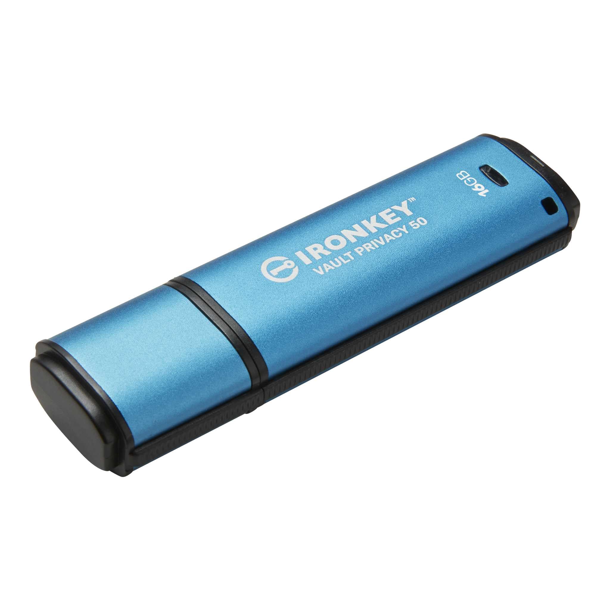 KINGSTON 16Go IronKey Vault Privacy 50 USB AES-256 Encrypted FIPS 197