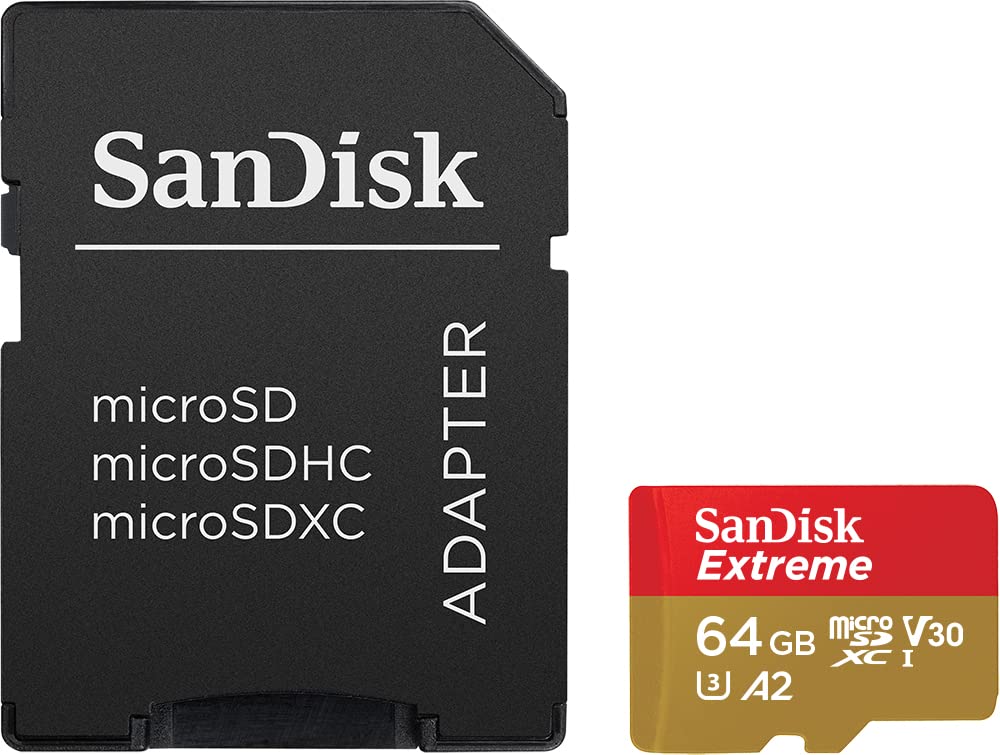 Ext microSDXC 64GB Action Cam+SD 170MB/s