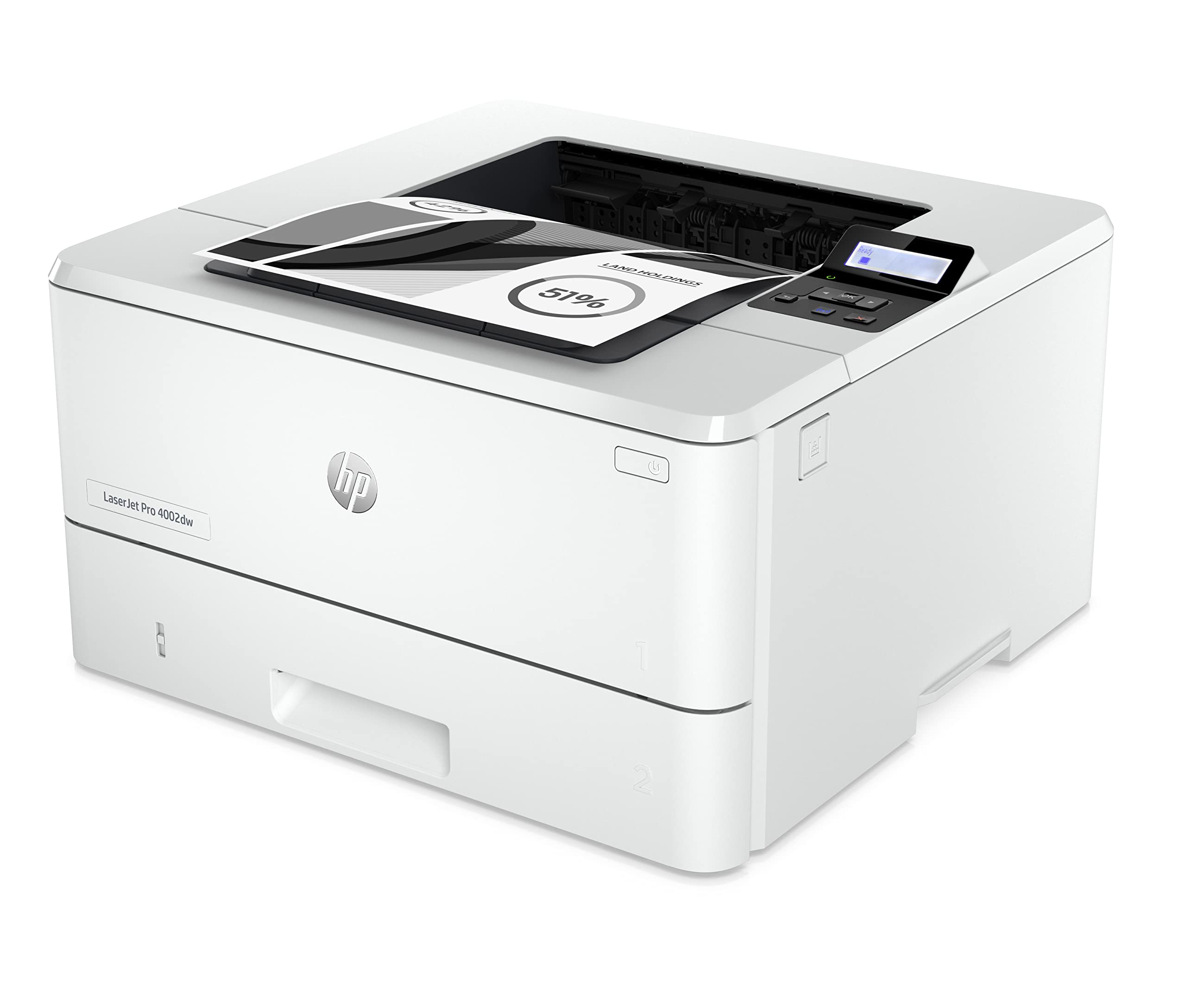 HP LaserJet Pro 4002dw Printer Mono Duplex laser A4 4800x600dpi 40ppm 350sheets USB LAN Bluetooth Wi-Fi
