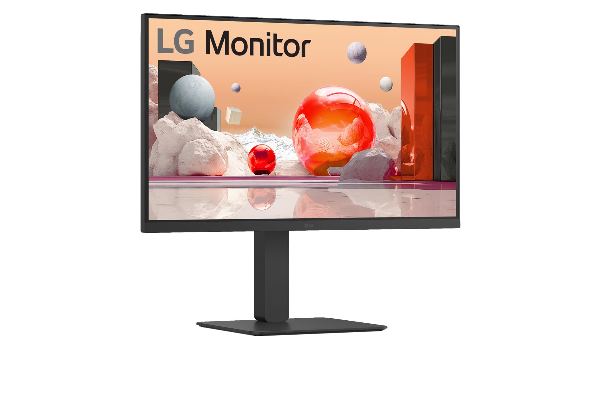 LG - Ecran LED - 27p 1920x1080 FHD 100 Hz - IPS - 5 ms - Inclinable - Hauteur réglable - Pivotant - Garantie 3 ans