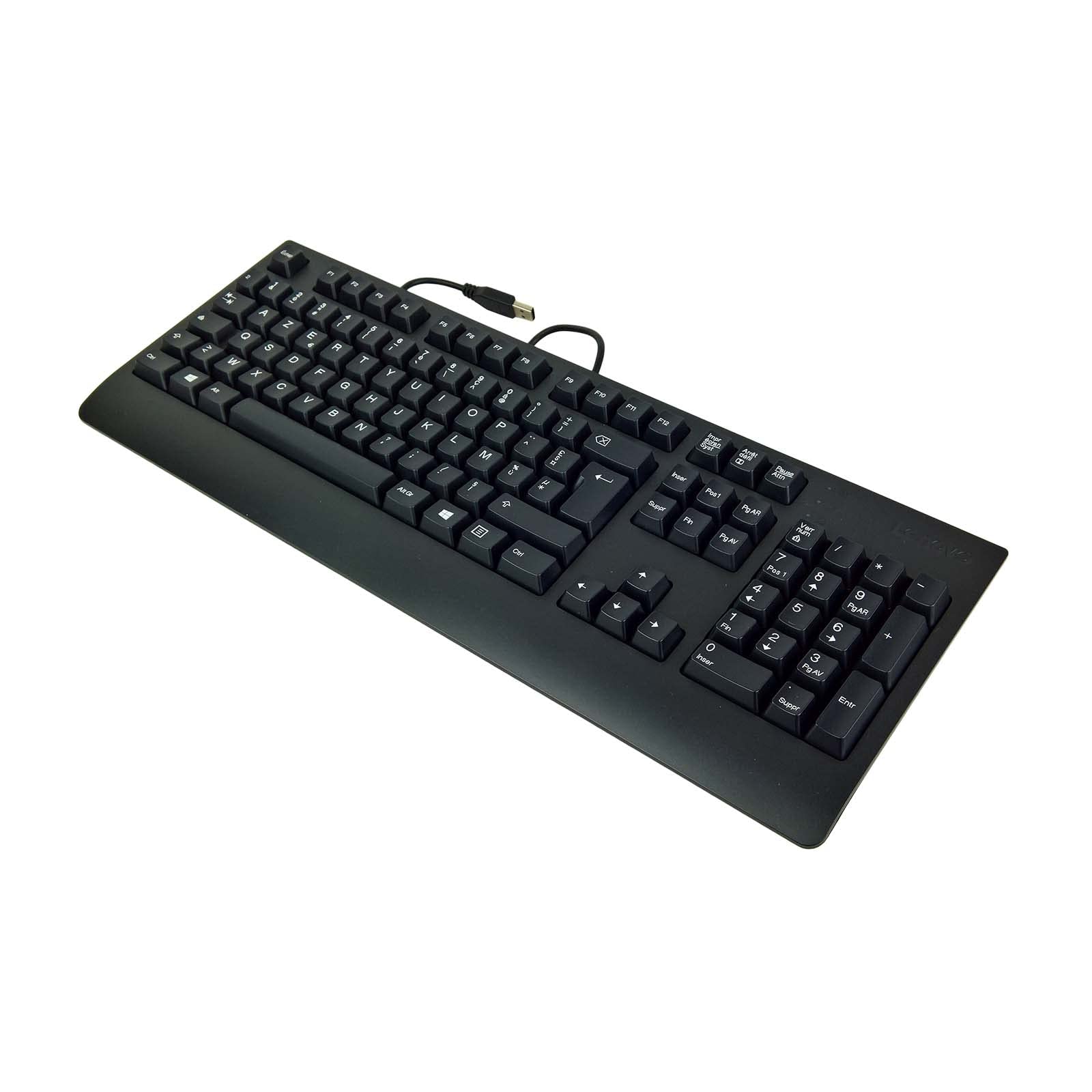 Lenovo Preferred Pro II - Clavier - USB - AZERTY - Français - noir