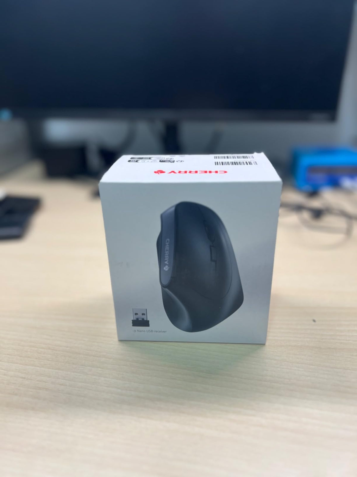 CHERRY Souris MW-4500 LEFT sans fil USB noire