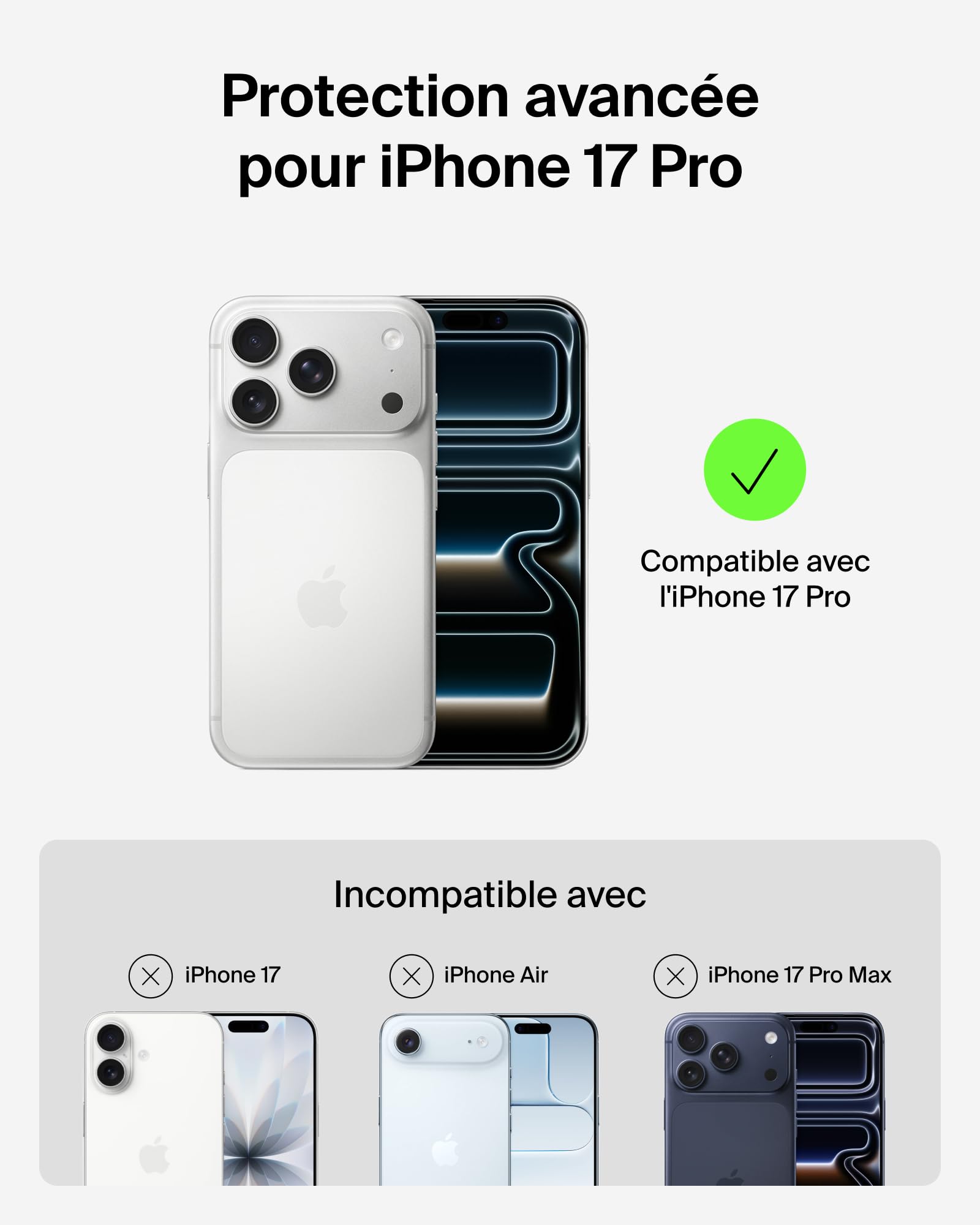 COVER/GRIP TPU 17 PRO TINT CANDY LAVANDE