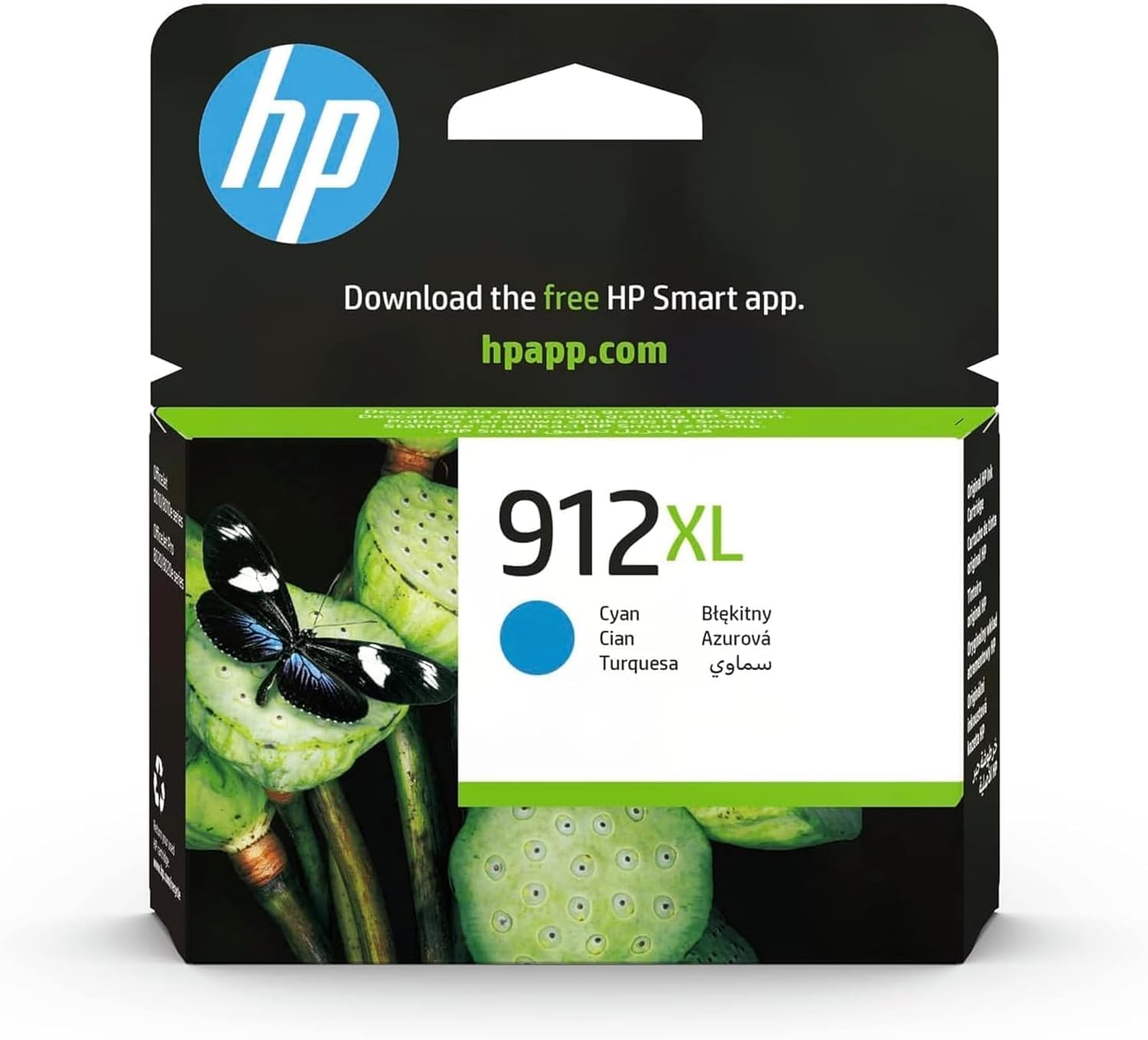 HP 912XL High Yield Cyan Ink