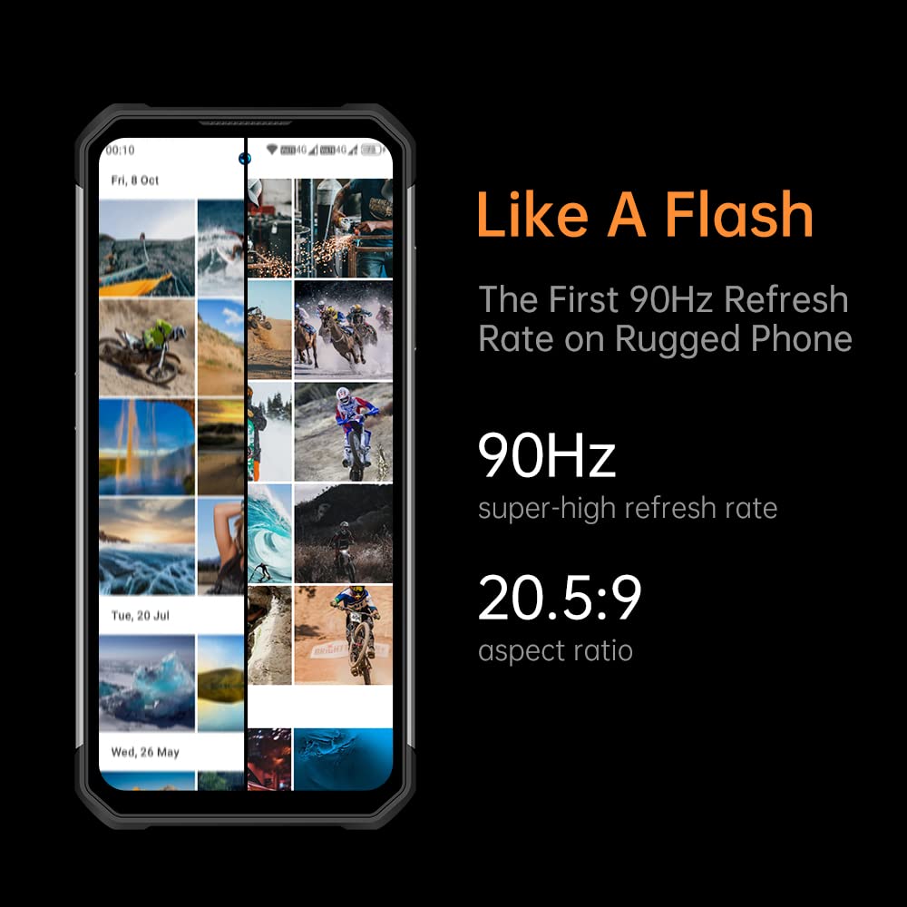 Oukitel WP17 (Double Sim - 6.78" - 128 Go, 8 Go RAM) - Noir
