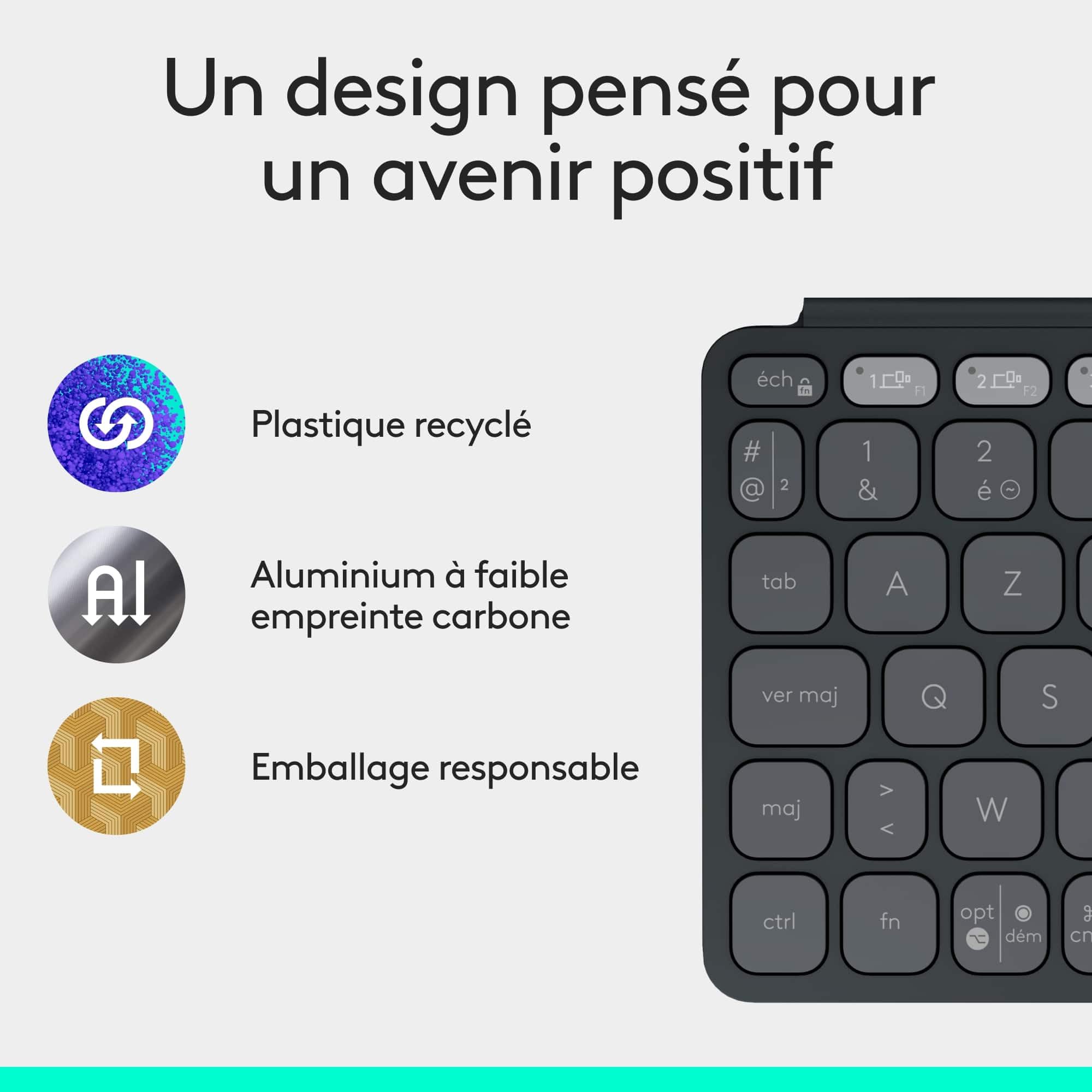 LOGITECH Keys-To-Go 2 - Graphite - WESTMID-511 (FR)