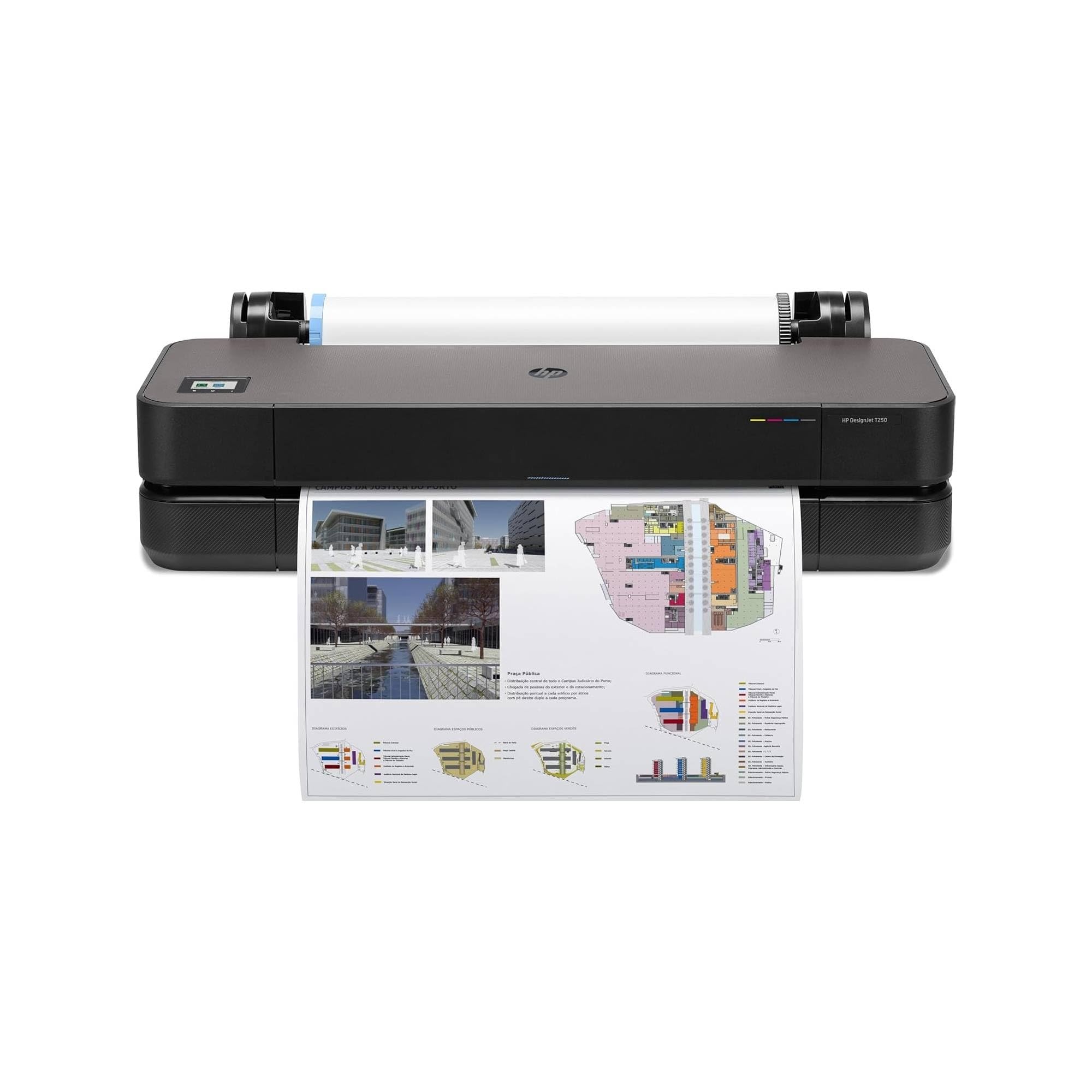 HP DesignJet T250 24p LFP 2025 Colour Ink-Jet A1 ANSI D 2400x1200dpi 0.5 min/page USB LAN Wi-Fi