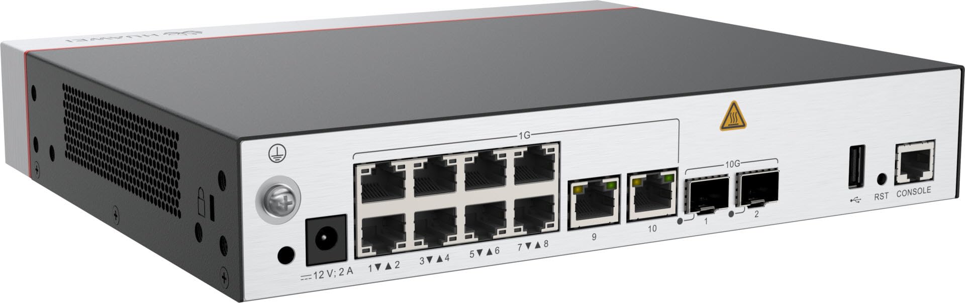Huawei AP Controller AC650-128AP mainframe (10*GE ports, 2*10GE SFP+ ports, with the AC/DC adapter)