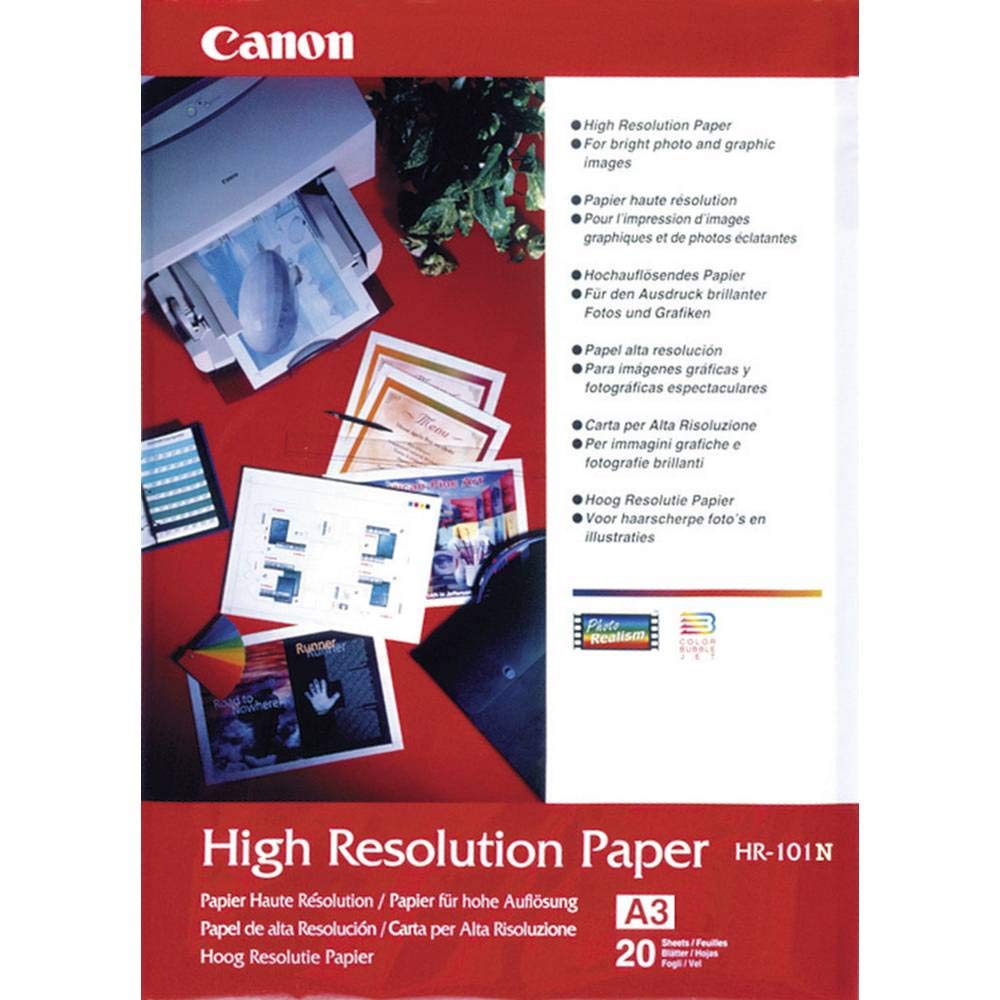 CANON HR-101 high resolution  papier inkjet A3 20 feuilles