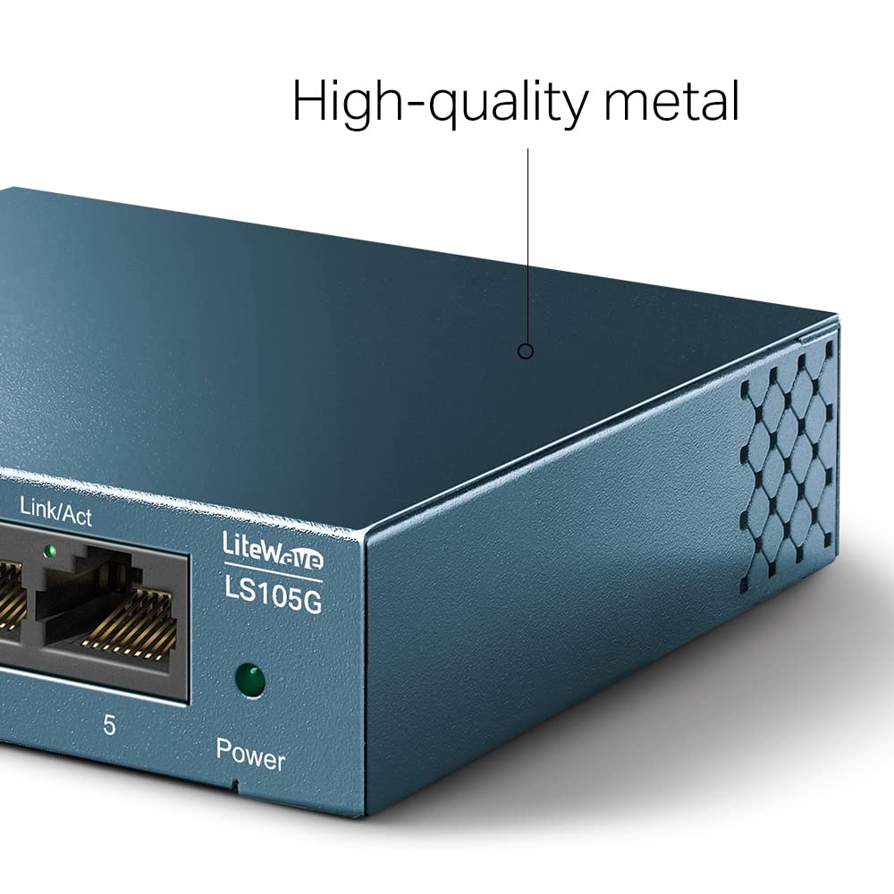 LS105G LiteWave 5-Port GB Desktop Switch