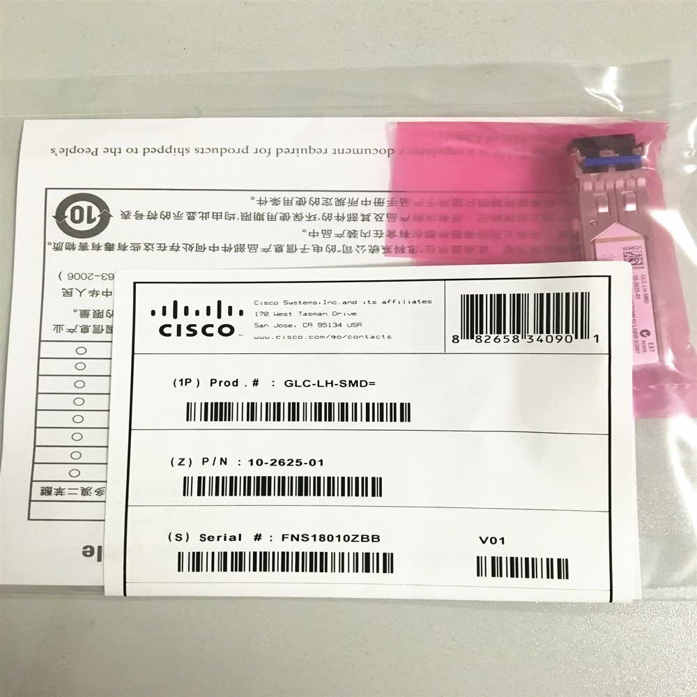 CISCO 1000BASE-LX/LH SFP transceiver module MMF/SMF 1310nm DOM