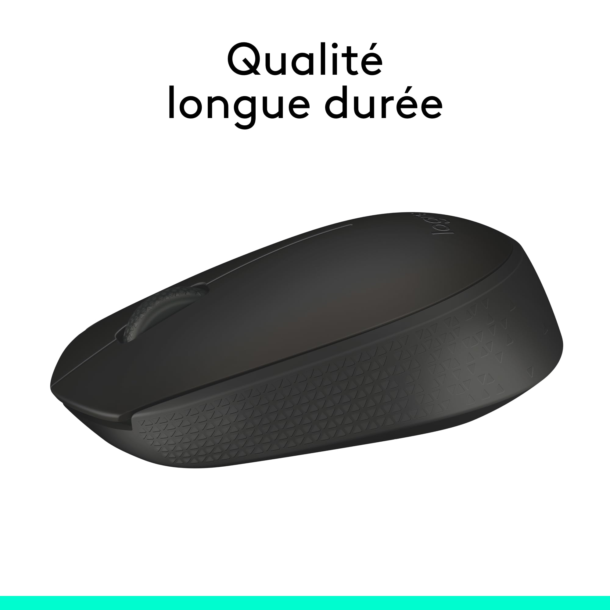 LOGITECH M171 Mouse right and left-handed wireless 2.4 GHz USB wireless receiver black