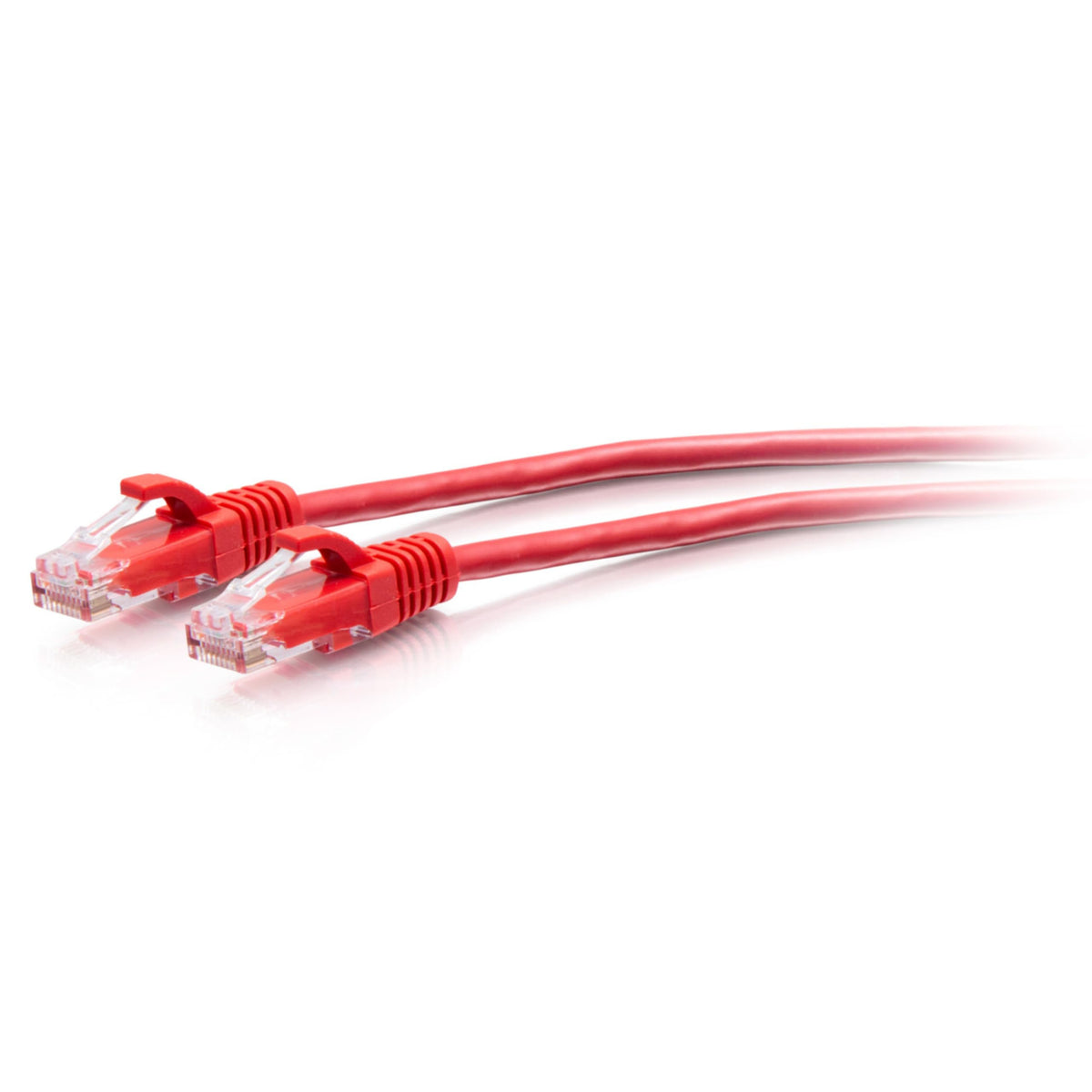 5FT/1.5M CAT6A SLIM PATCH 28AWG RED