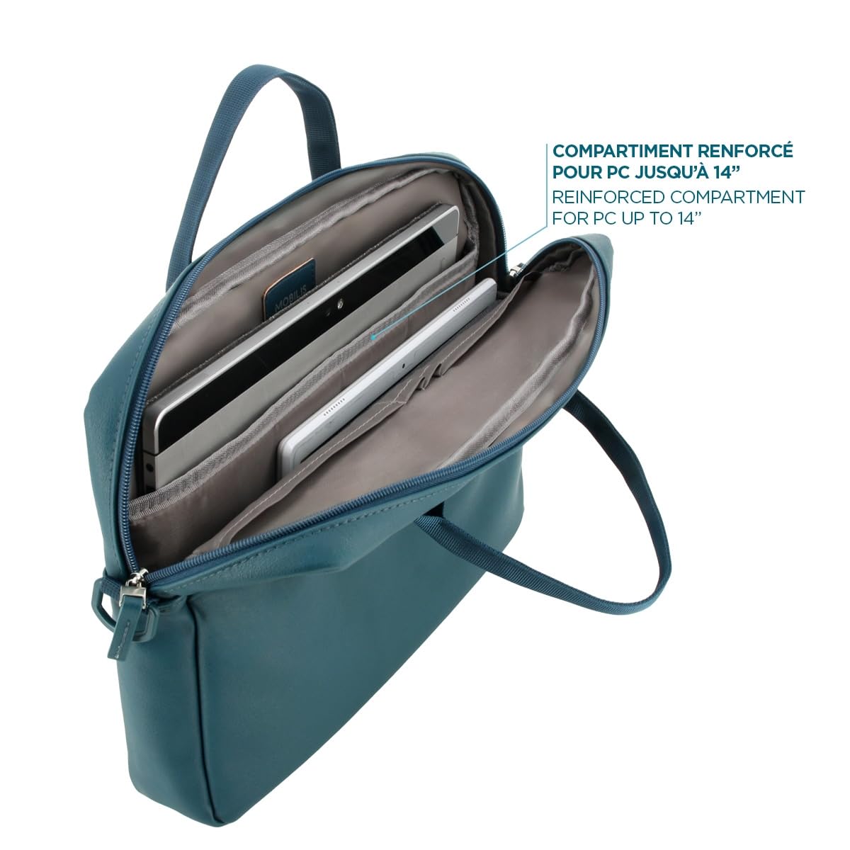 Origine 2 Briefcase 11-14'-Prussian Blue