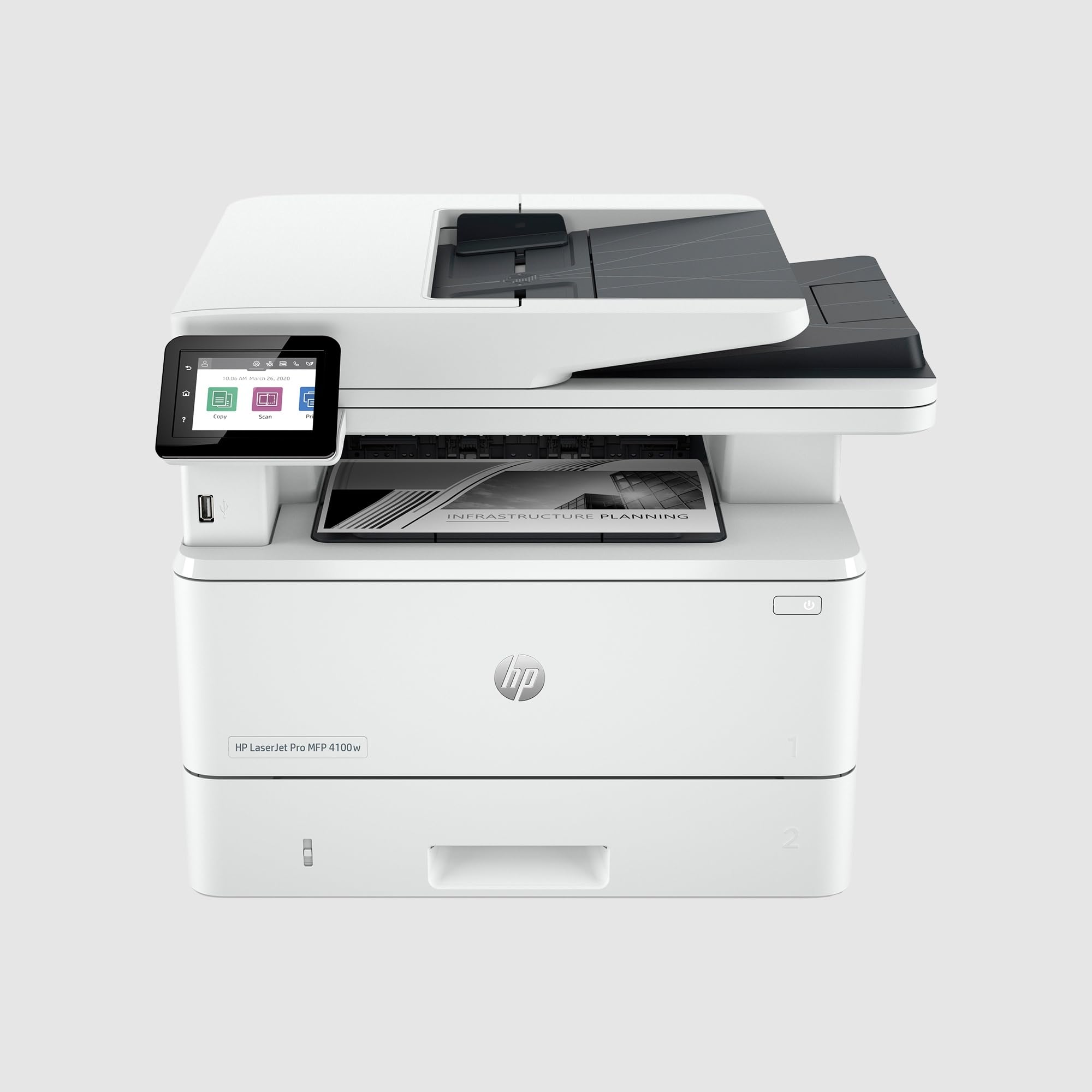 HP LaserJet Pro MFP 4102fdw Mono laser 38ppm Copy 40ppm Print 350sheets LAN Wi-Fi USB Bluetooth USB imprimante A4 laser mono WIFI