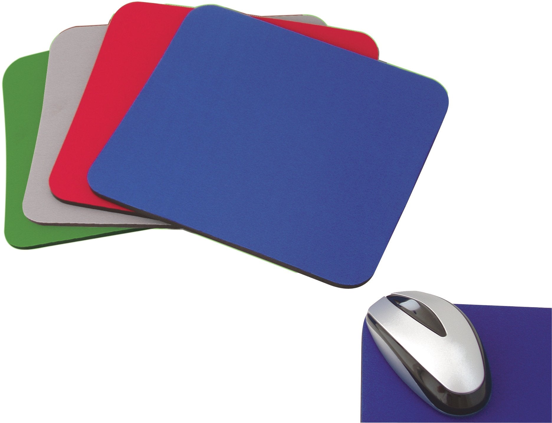 Tapis souris mousse 6mm - Bleu