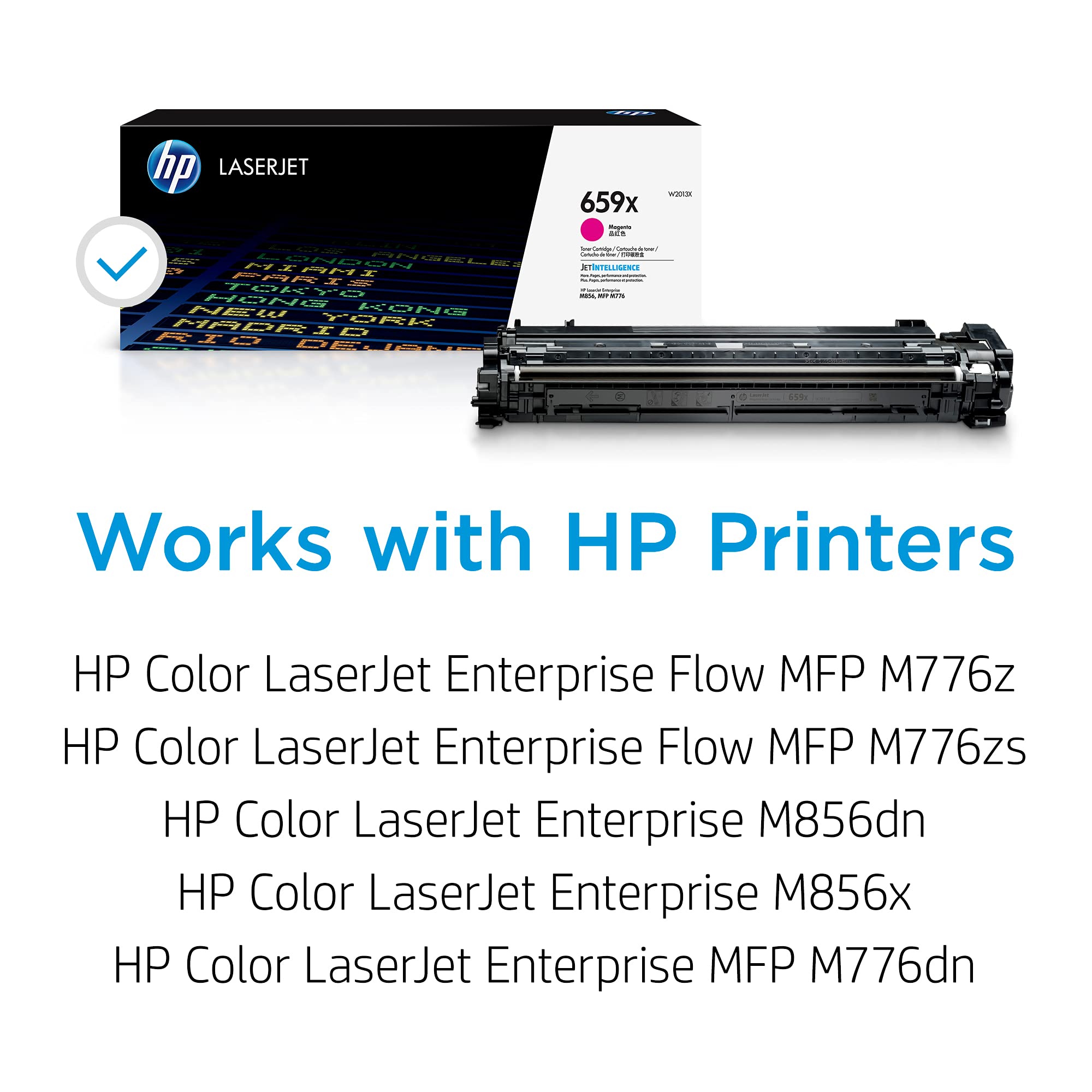 HP 659X High Yield Magenta Original LaserJet Toner Cartridge