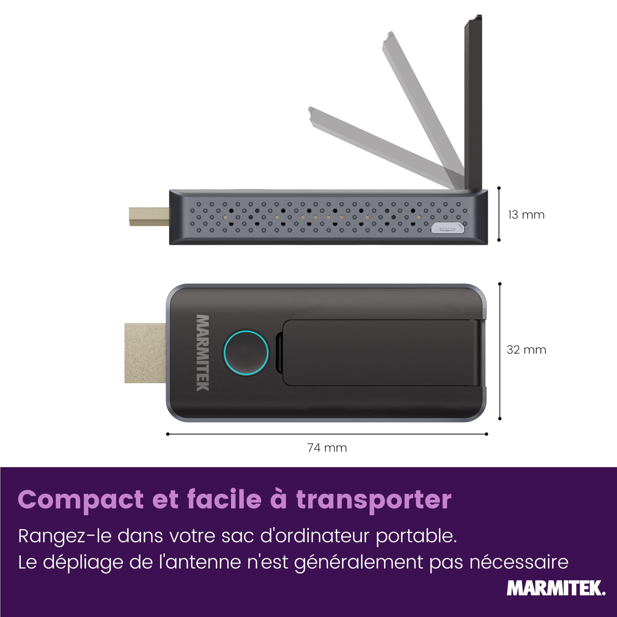 MARMITEK STREAM  S2 PRO extendeur HDMI sans fil
