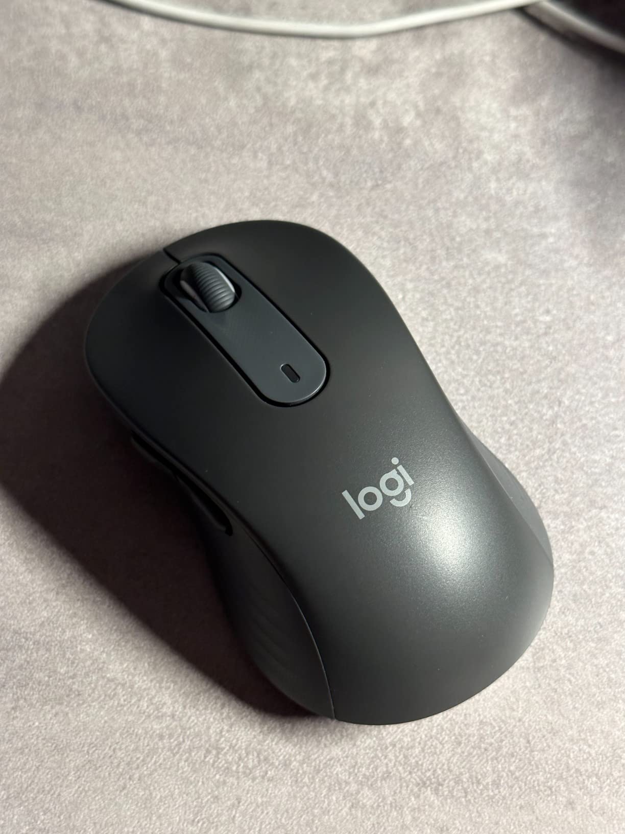 LOGITECH Signature M650 Mouse optical 5 buttons wireless Bluetooth 2.4 GHz Bolt USB receiver off-white