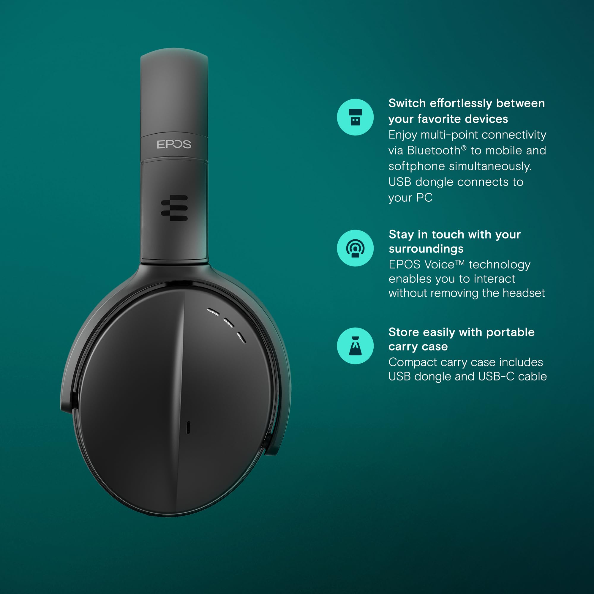EPOS ADAPT 560 II Headset