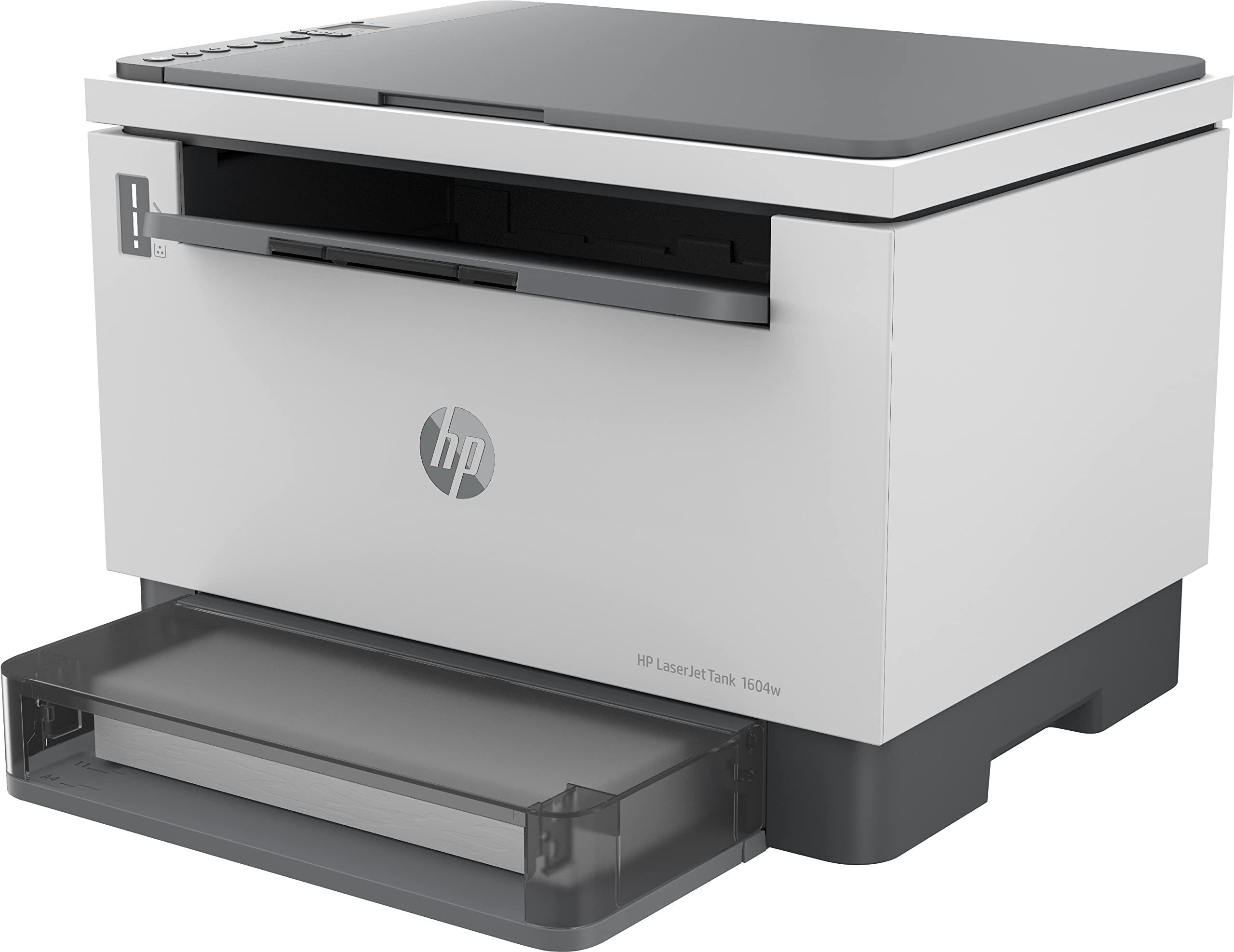 HP LaserJet Tank MFP 1604w MFP Mono B/W laser 216x297mm A4 14ppmcopy 22ppmprint 150 sheets USB 2.0 LAN Wi-Fi Bluetooth