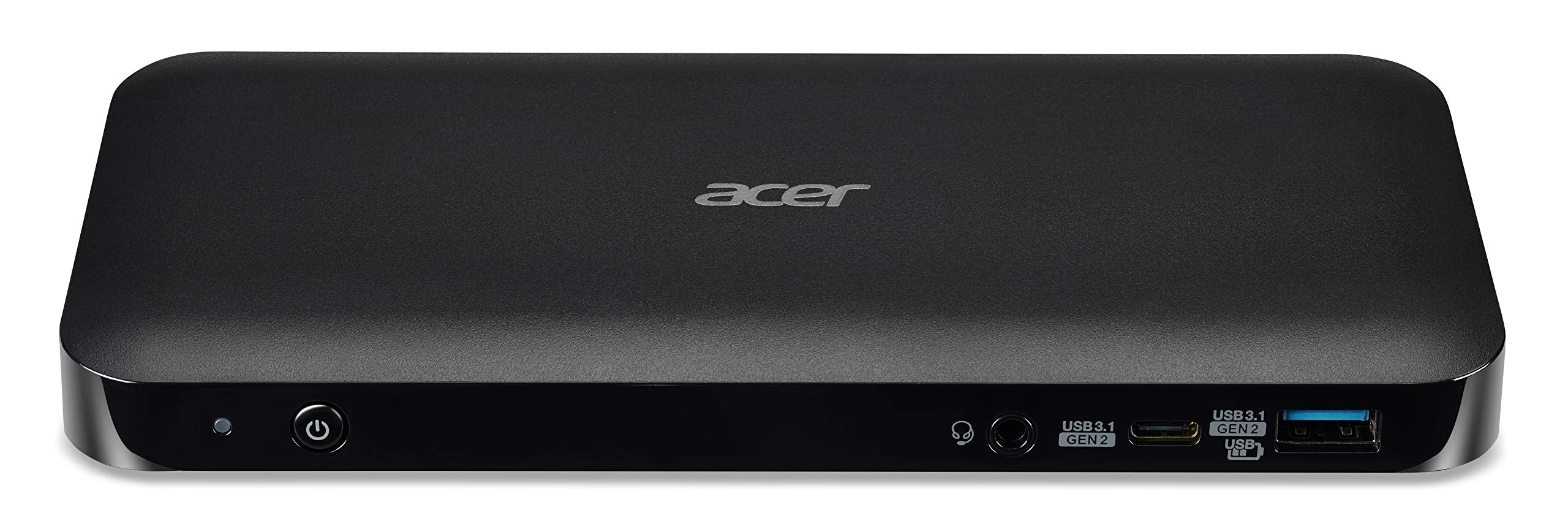 ACER USB Type-C Dockingstation III 85W charging Rear 2xDP 1.4++ HDMI 2.0 RJ45 2xUSB 3.1 Gen2 Front 2xUSB 3.1 1xType-C 3.5mm Audio