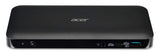 ACER USB Type-C Dockingstation III 85W charging Rear 2xDP 1.4++ HDMI 2.0 RJ45 2xUSB 3.1 Gen2 Front 2xUSB 3.1 1xType-C 3.5mm Audio