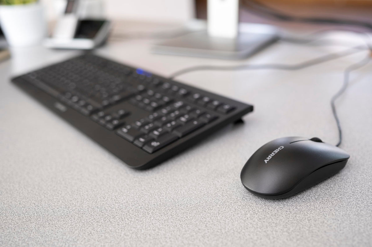 CHERRY Pack clavier & souris DC 2000 USB noir