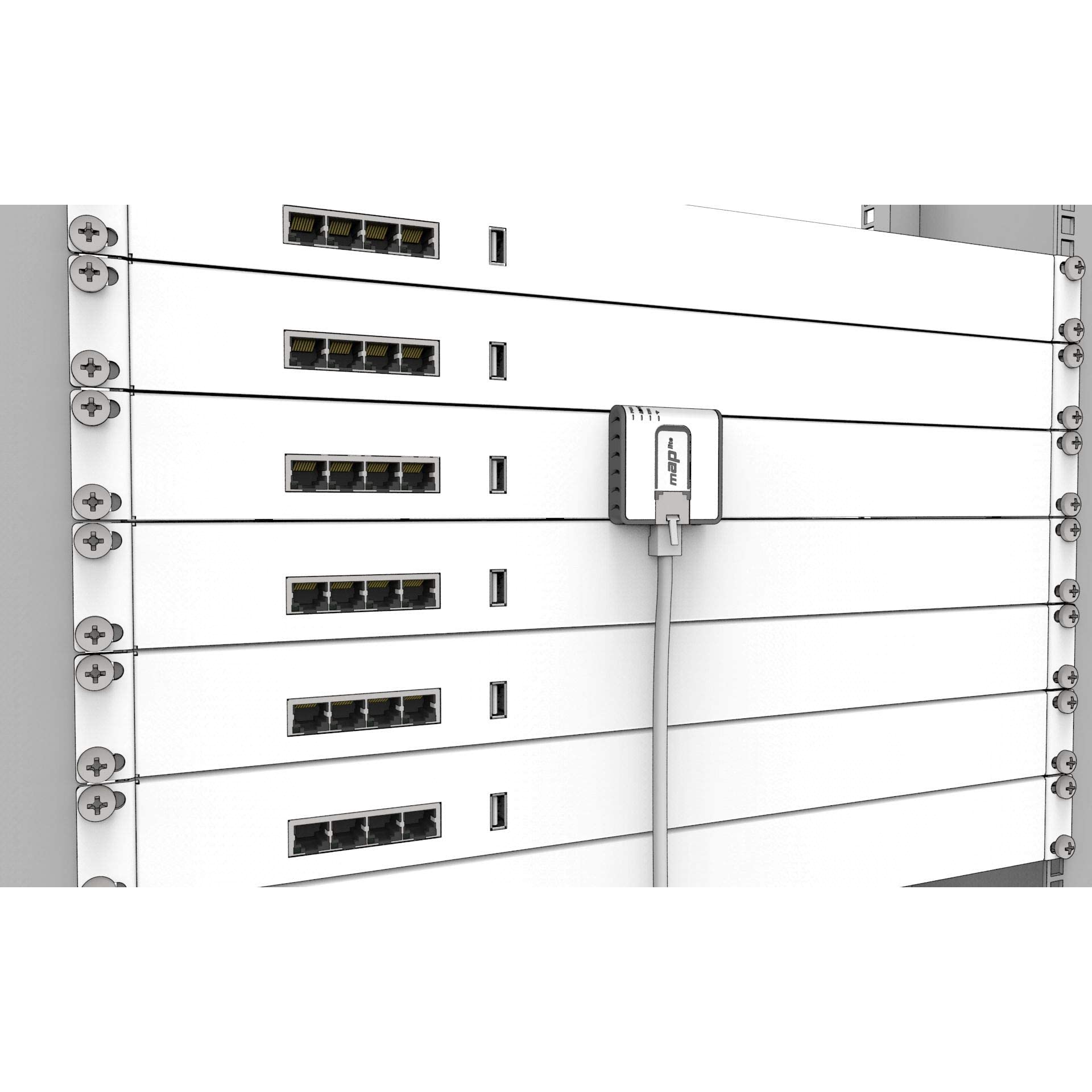 Mikrotik mAP lite Blanc Connexion Ethernet, supportant l'alimentation via ce port (PoE)