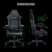 RAZER Iskur V2 NewGen Green - Fauteuil Gaming