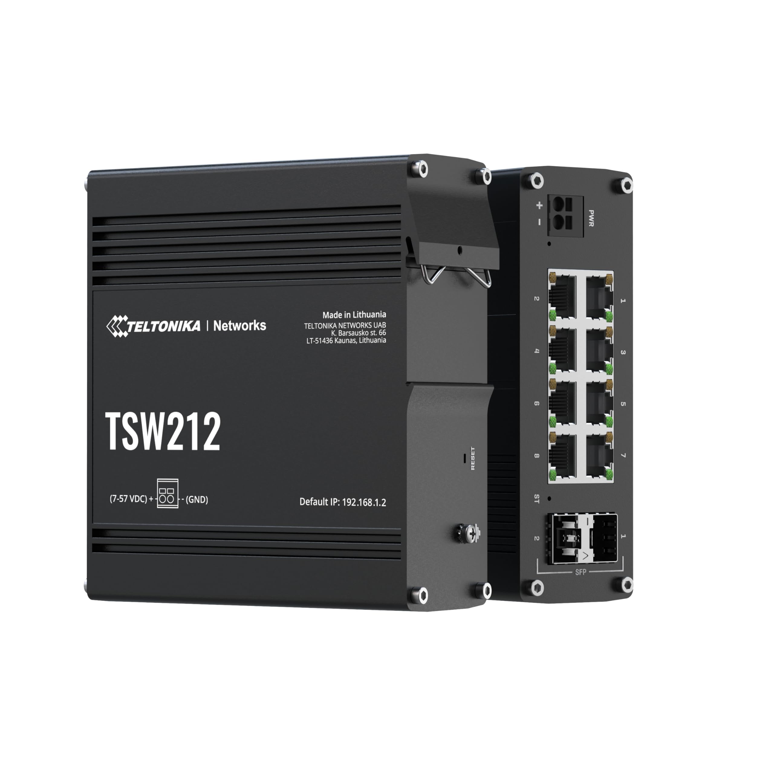 TELTONIKA NETWORKS TSW212 Layer2/L3 Managed Ethernet switch