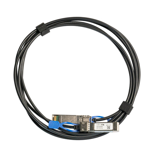 Mikrotik XS+DA0003 câble d'InfiniBand 3 m SFP/SFP+/SFP28 Noir