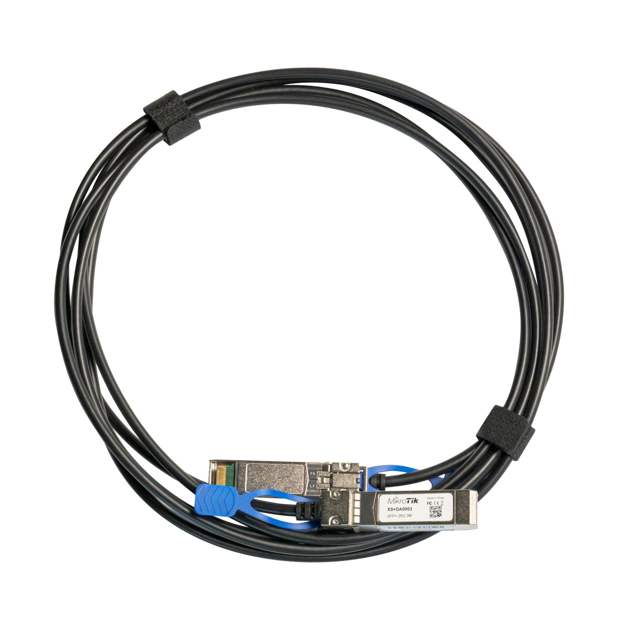 Mikrotik XS+DA0003 câble d'InfiniBand 3 m SFP/SFP+/SFP28 Noir