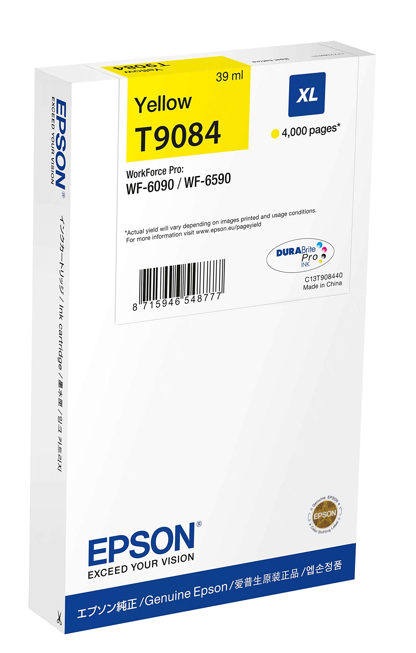 EPSON 1LB WF-6xxx Ink Cartridge Yellow XL
