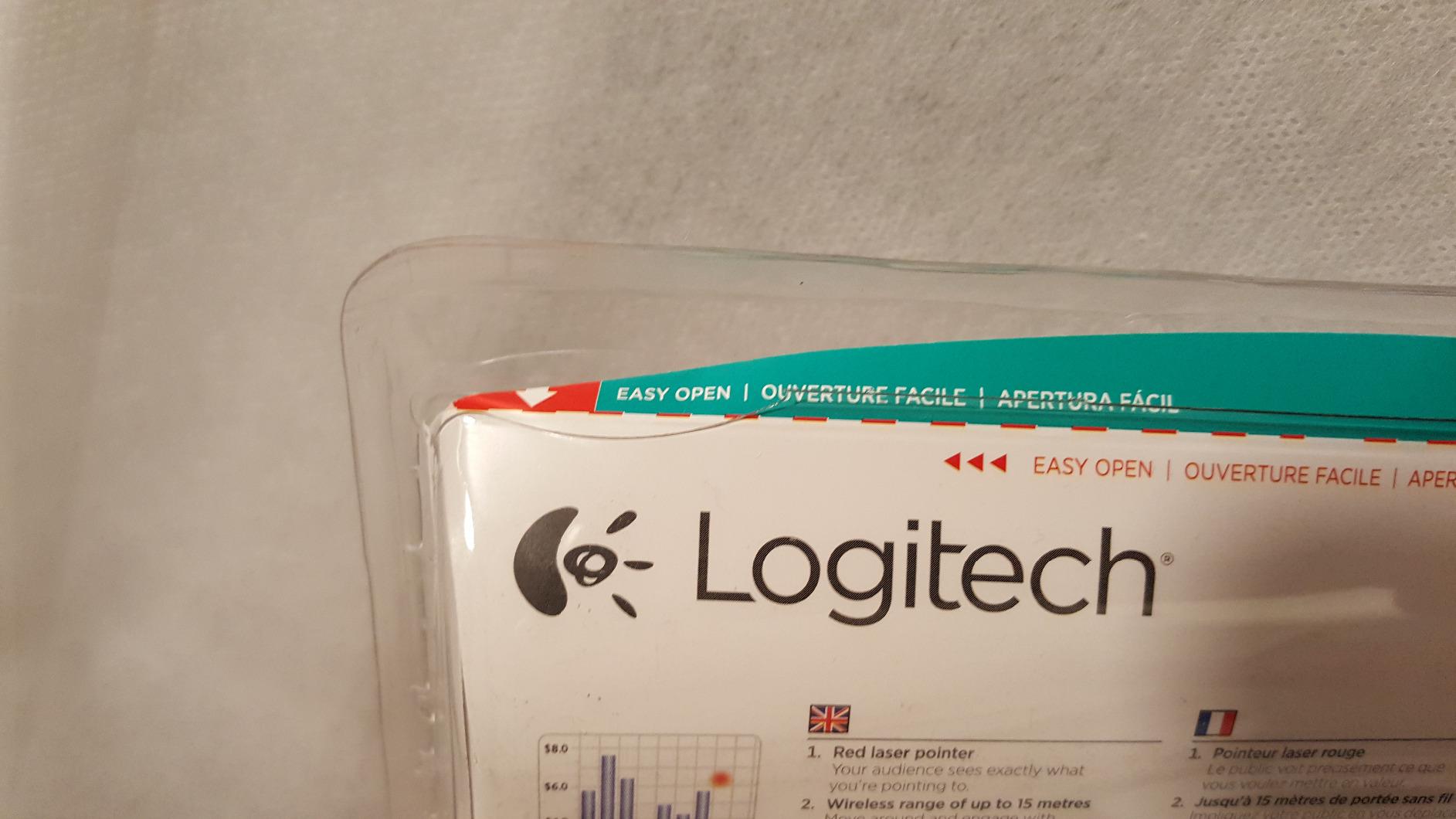 LOGITECH Wireless Presenter R400 Presentation remote control RF